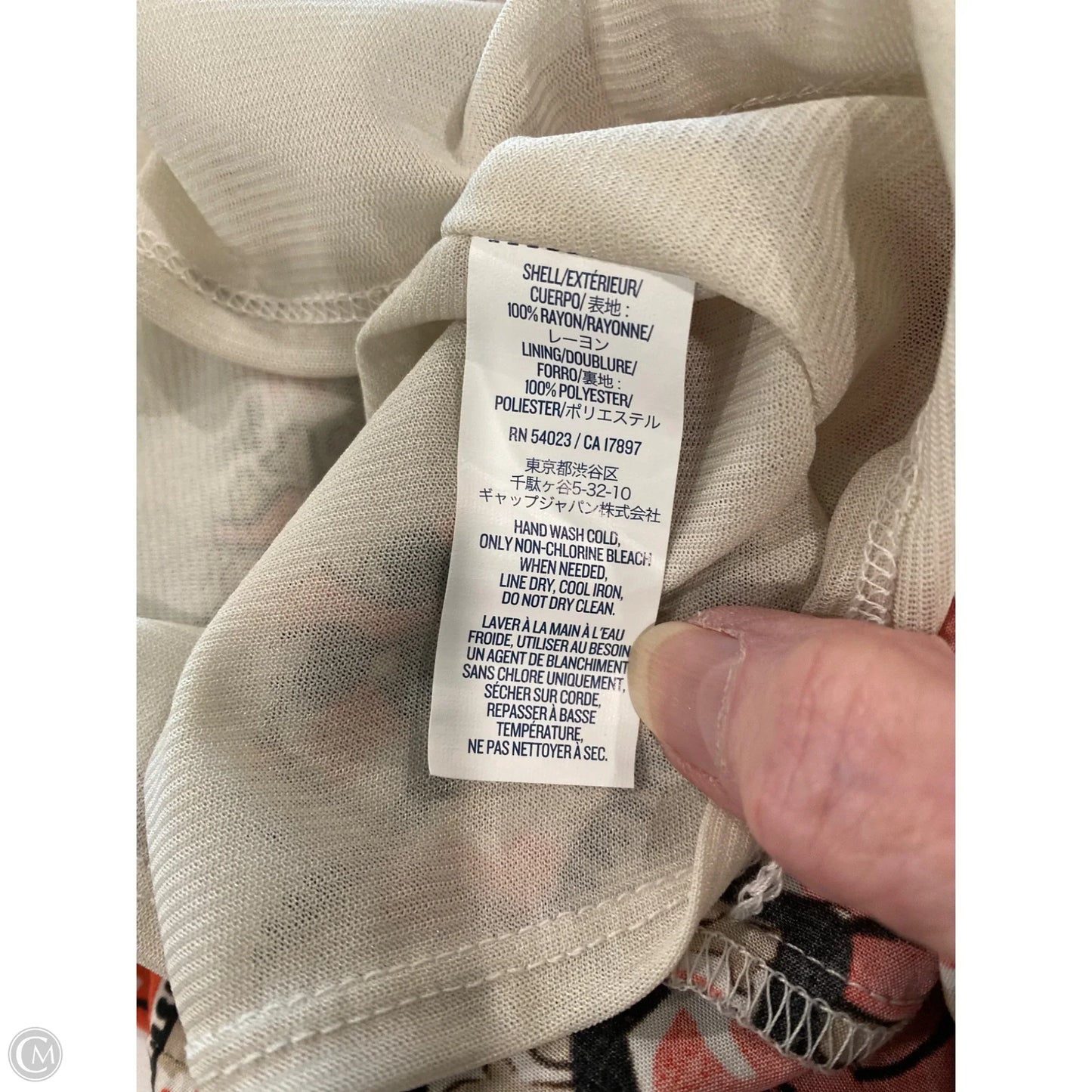 Dress Casual Midi By Old Navy In Beige, Size: L