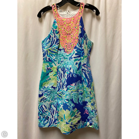 Dress Designer By Lilly Pulitzer In Blue, Size: 4