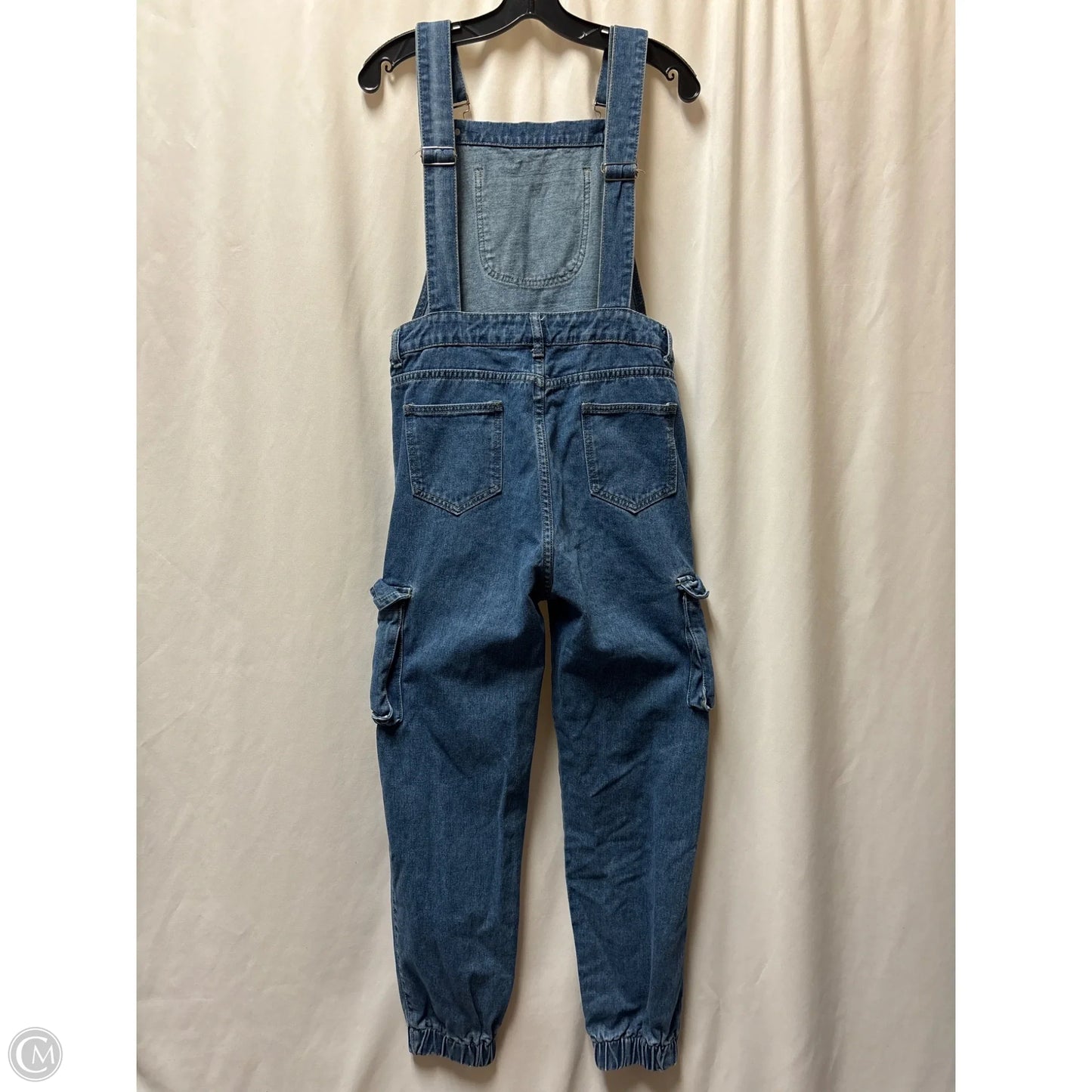 Overalls By Shein In Blue Denim, Size: L