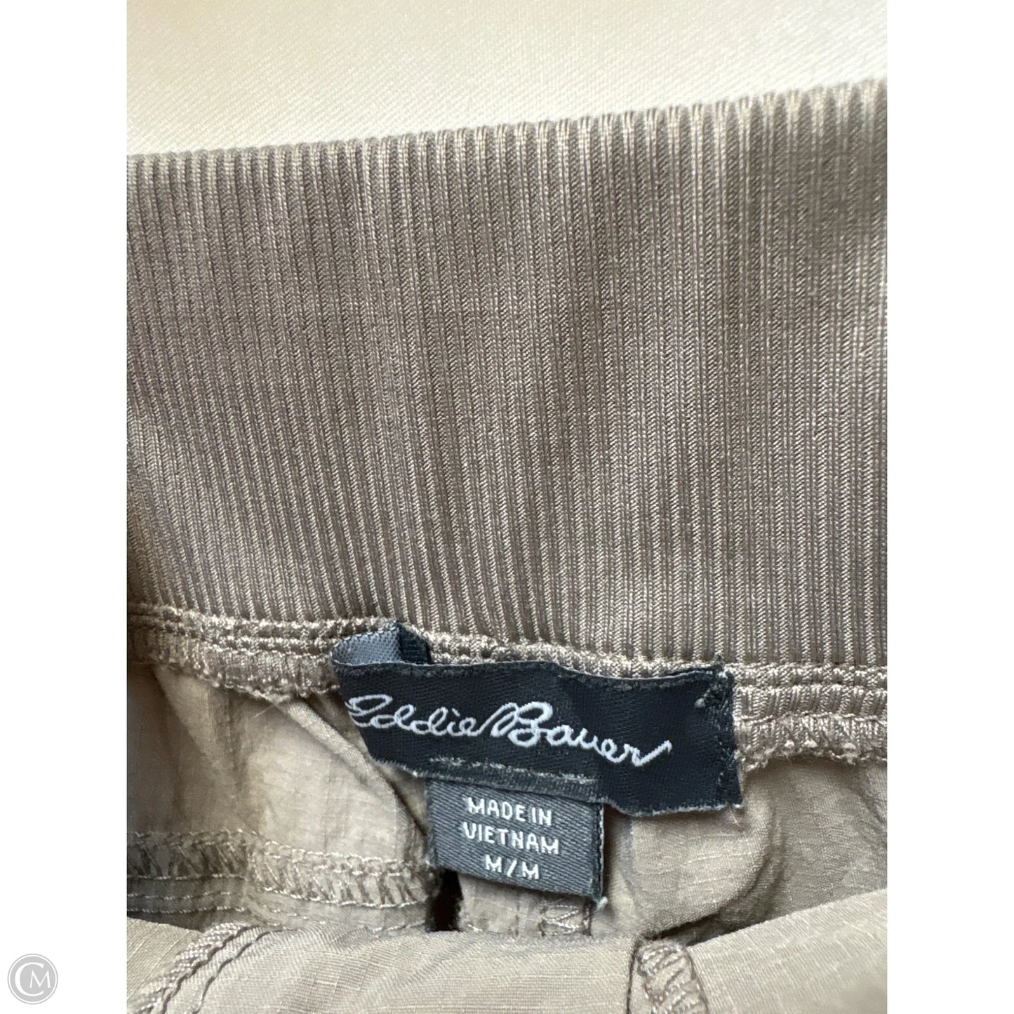 Shorts By Eddie Bauer In Taupe, Size: M