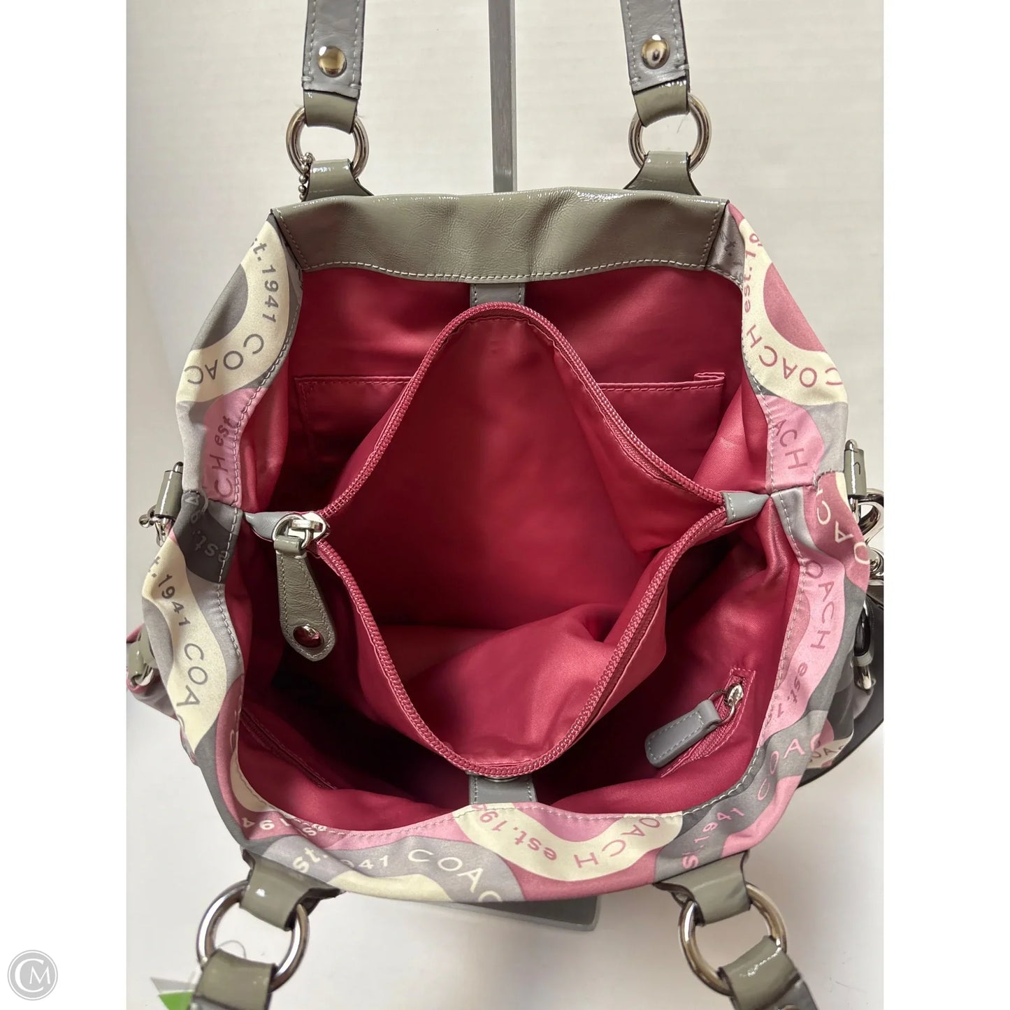 Handbag Designer By Coach, Size: Large