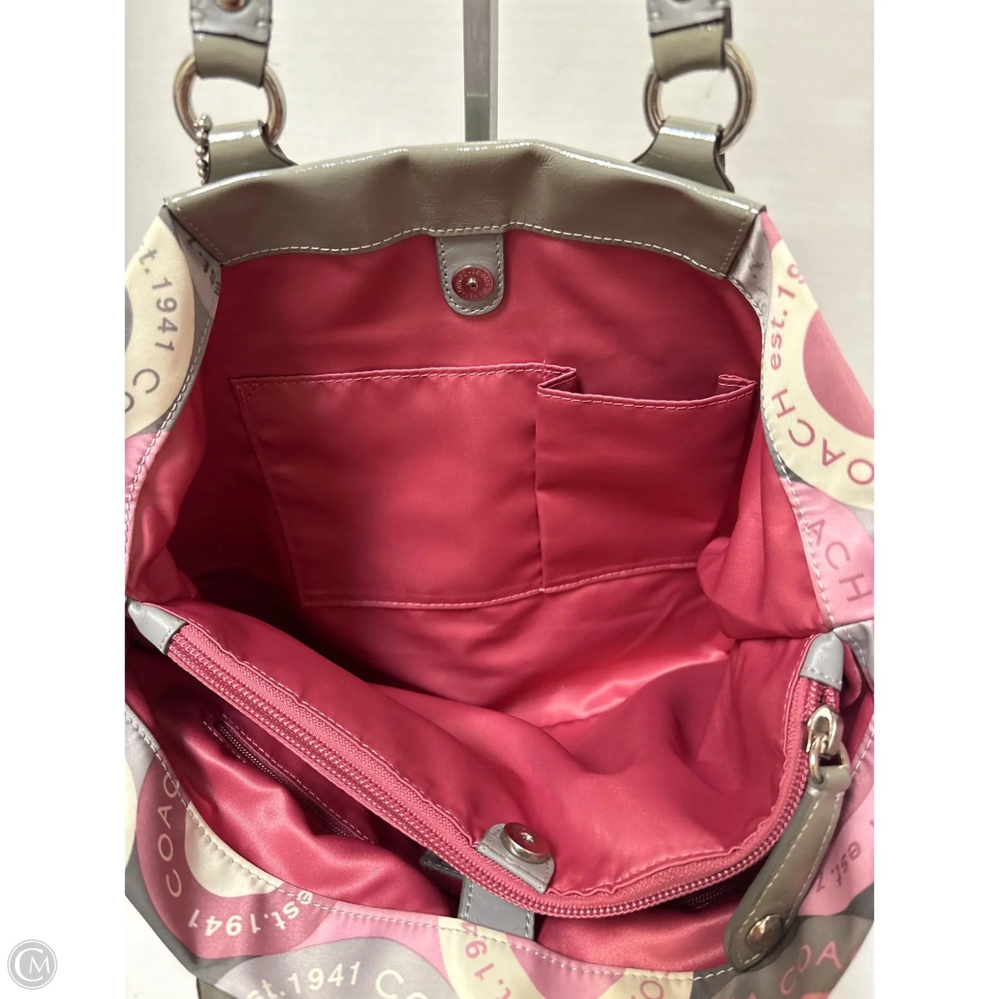 Handbag Designer By Coach, Size: Large