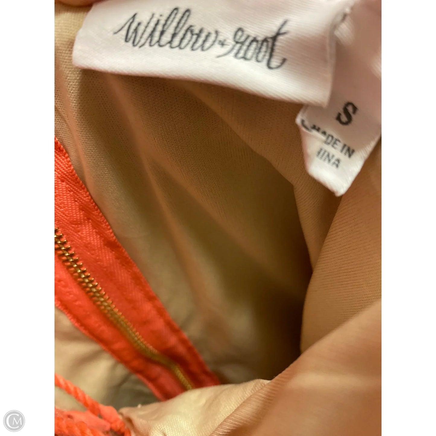 Top Sleeveless By Clothes Mentor In Coral, Size: S