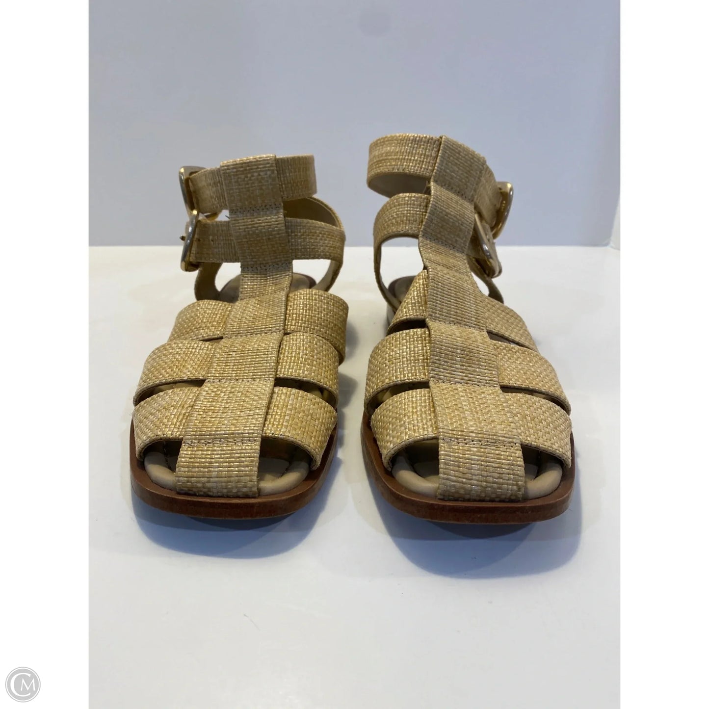 Sandals Flats By Sam Edelman In Tan, Size: 9