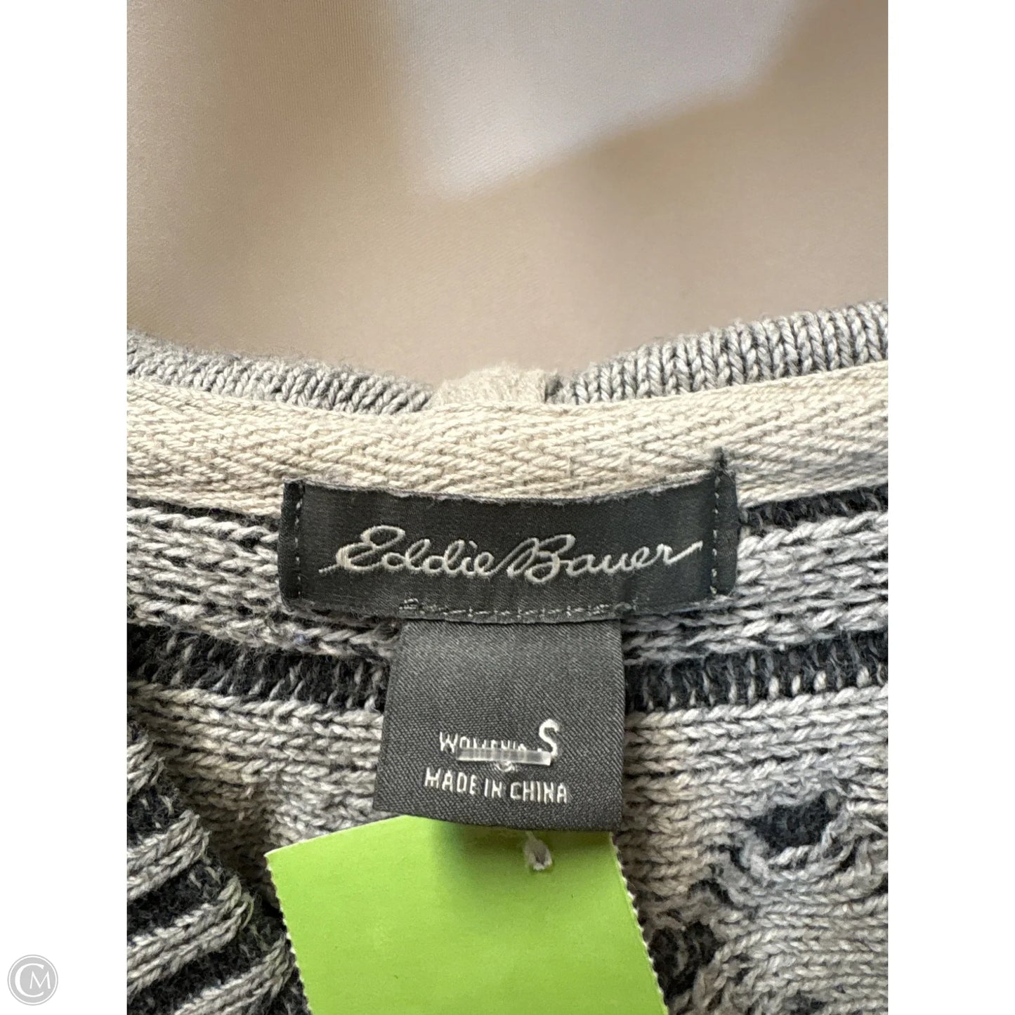 Sweater By Eddie Bauer In Grey, Size: S