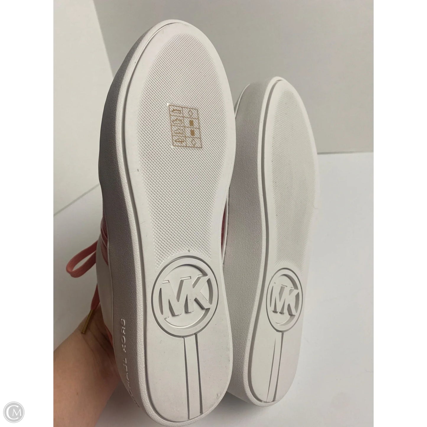 Shoes Designer By Michael Kors In Coral, Size: 9