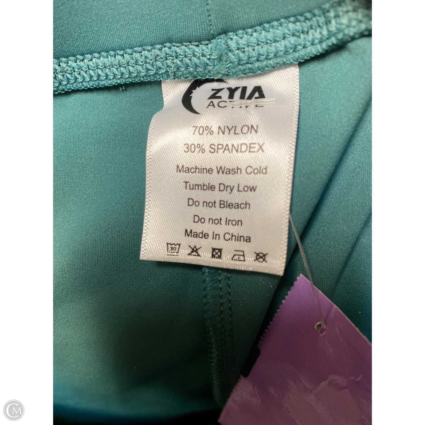 Athletic Pants By Zyia In Green, Size: Xxl