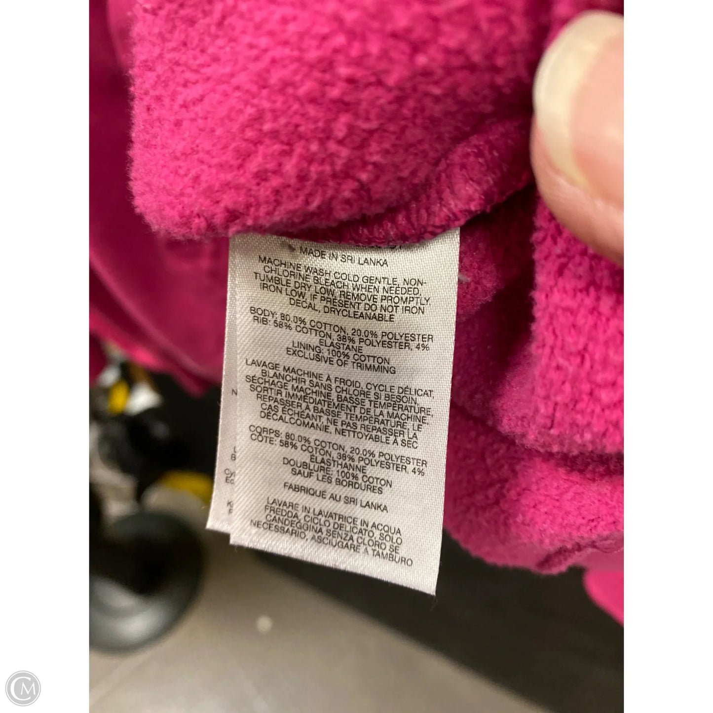 Sweatshirt Hoodie By Columbia In Pink, Size: L