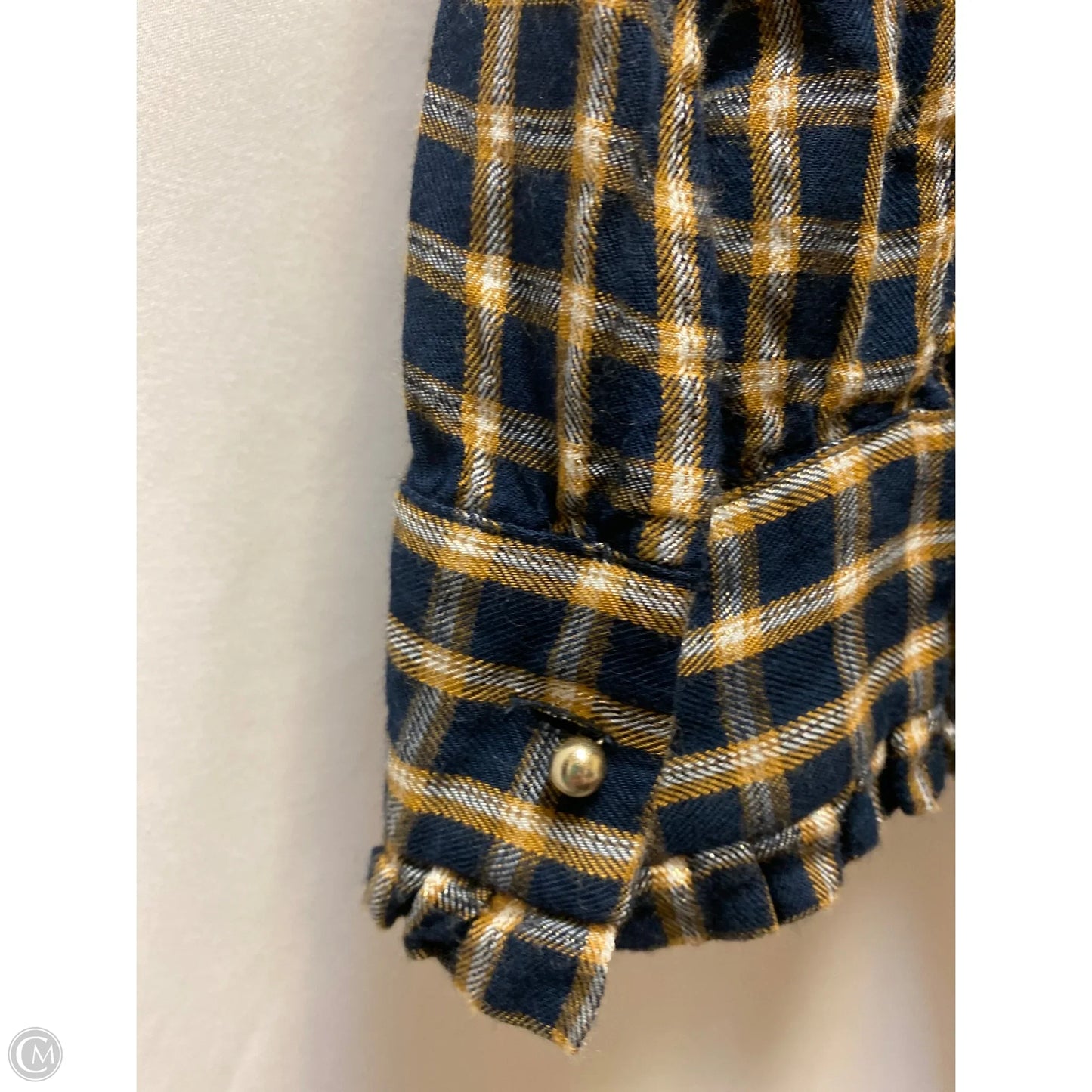 Top Long Sleeve By Loft In Navy, Size: L