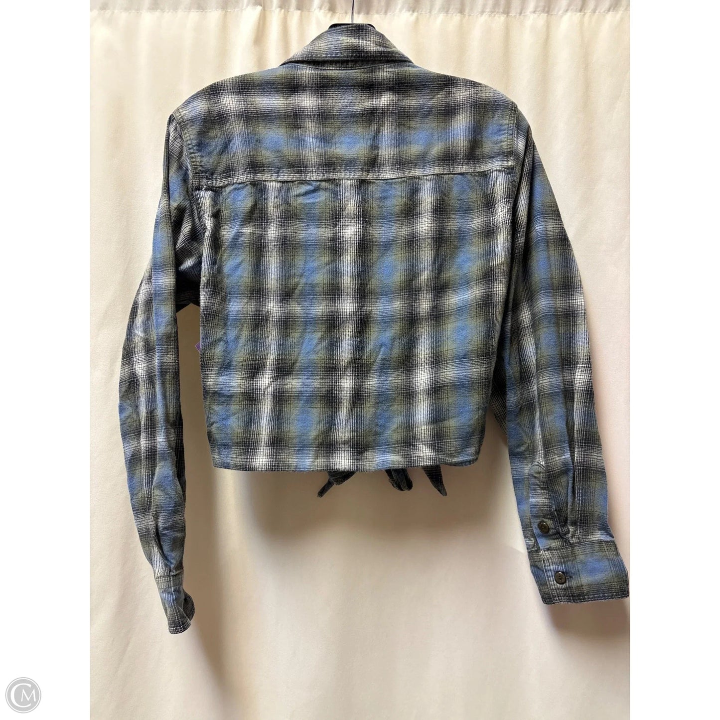 Top Long Sleeve By Harley Davidson In Blue, Size: M