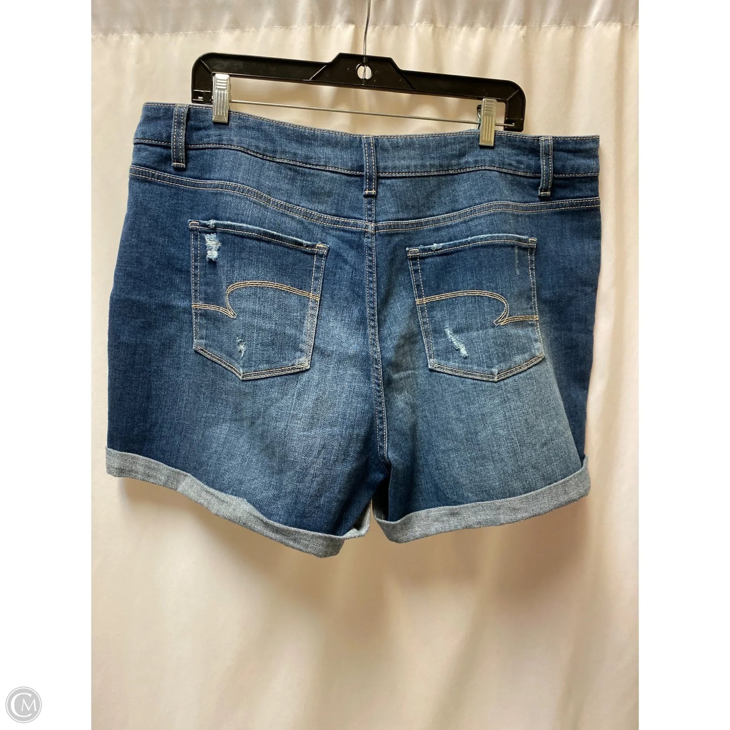 Shorts By Time And Tru In Blue Denim, Size: 2x