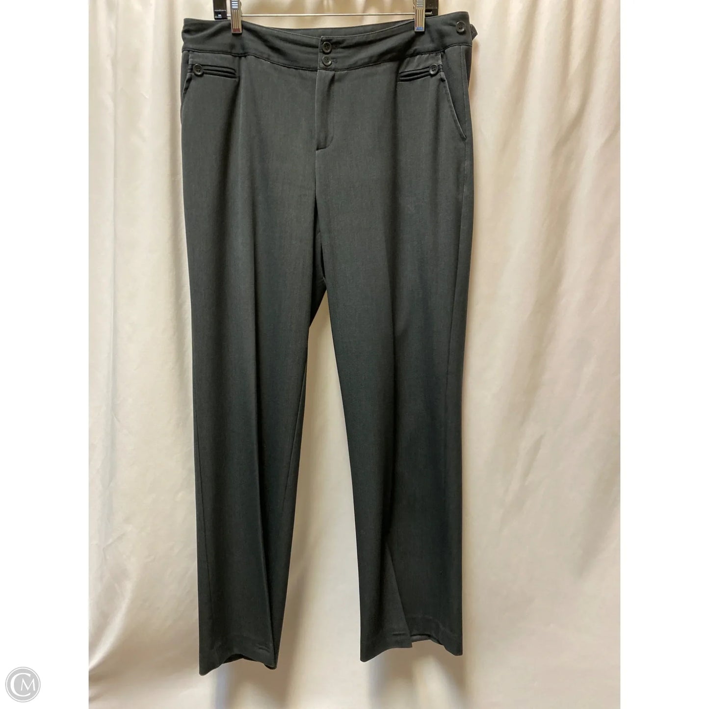 Pants Dress By Christopher And Banks In Grey, Size: 14