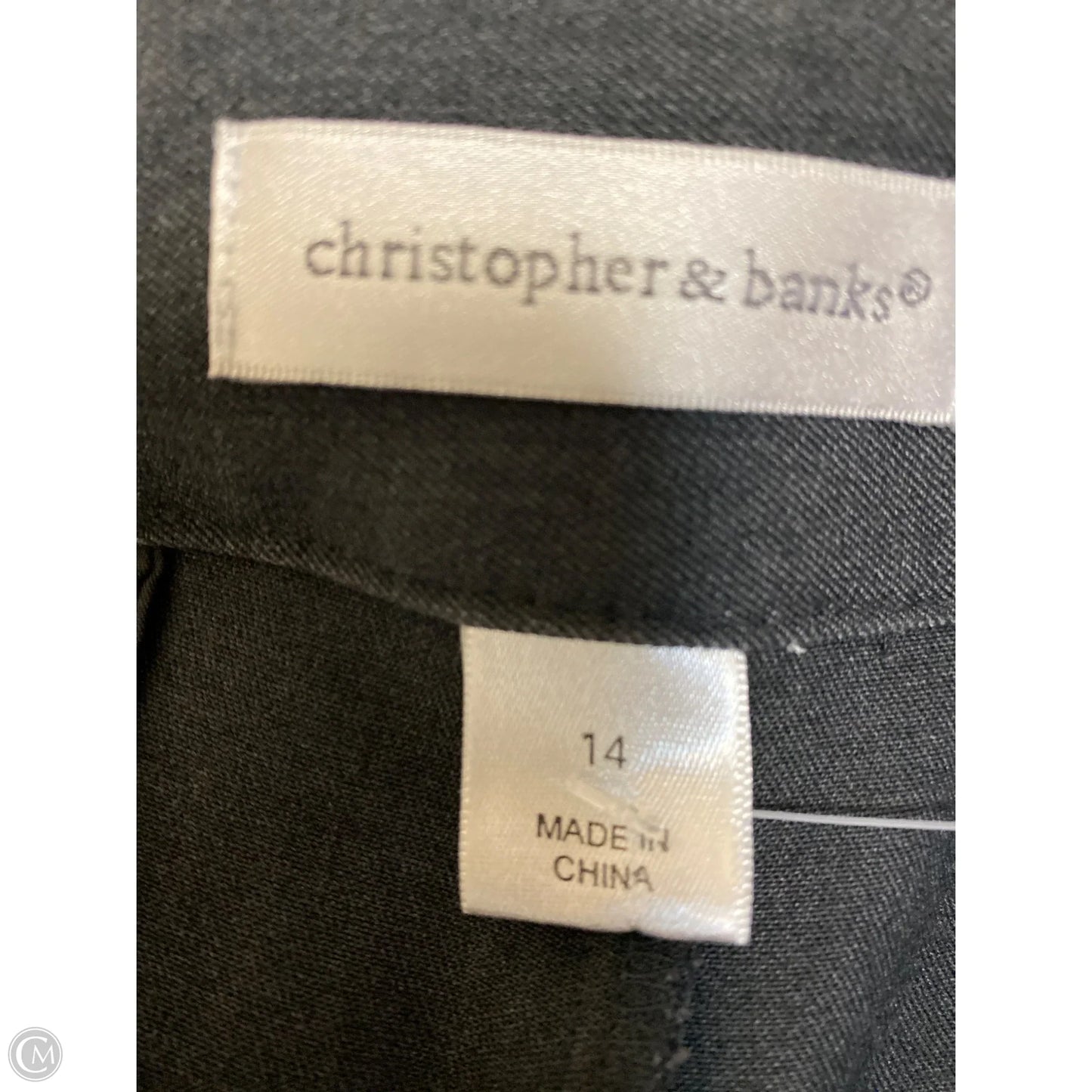 Pants Dress By Christopher And Banks In Grey, Size: 14
