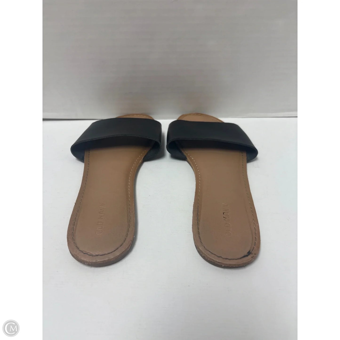 Sandals Flats By Old Navy In Black, Size: 8
