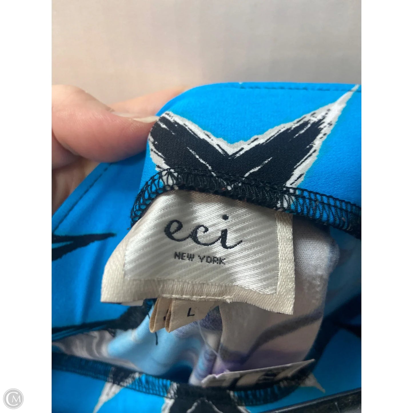 Skirt Maxi By Eci In Blue, Size: L