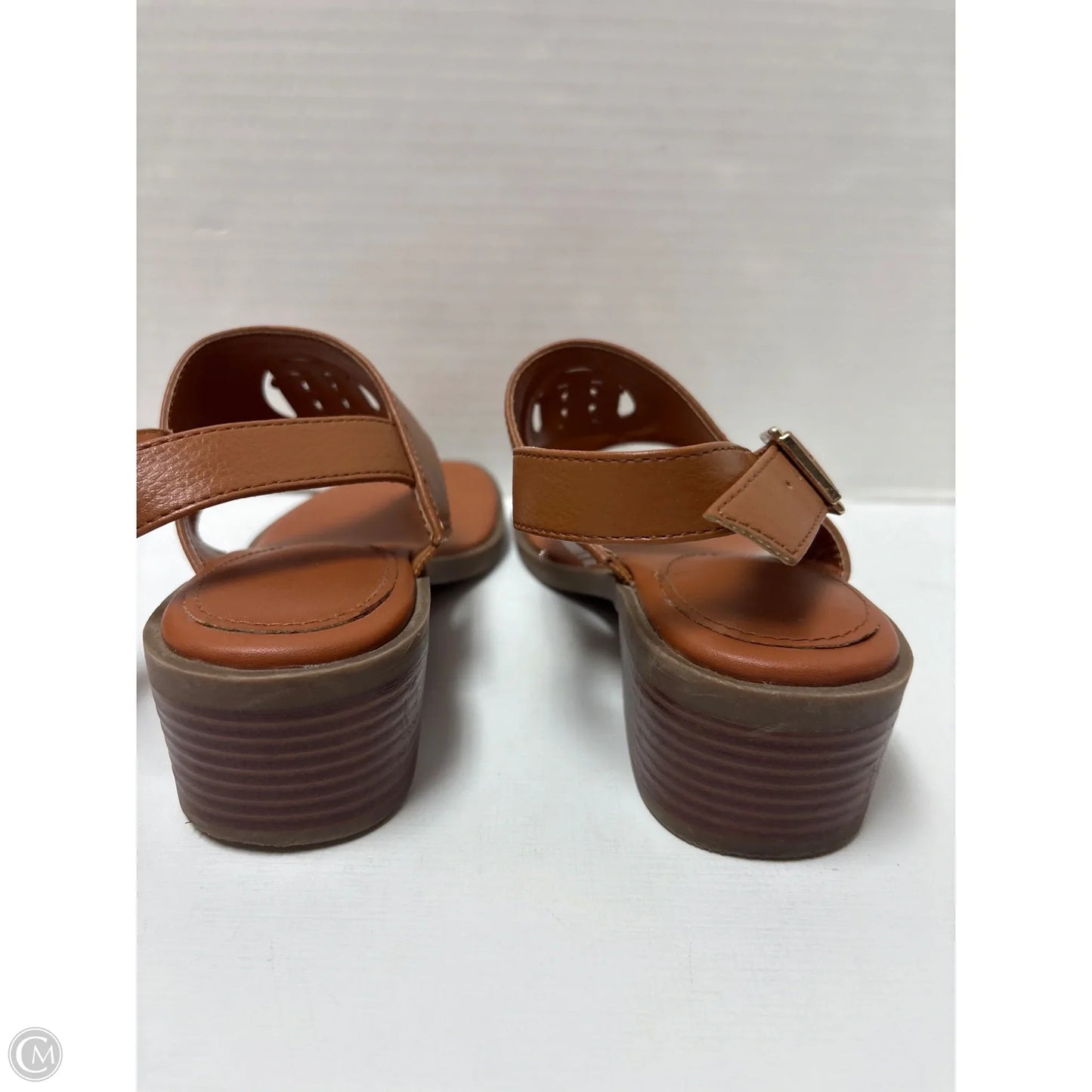 Sandals Flats By Tommy Hilfiger In Brown, Size: 7