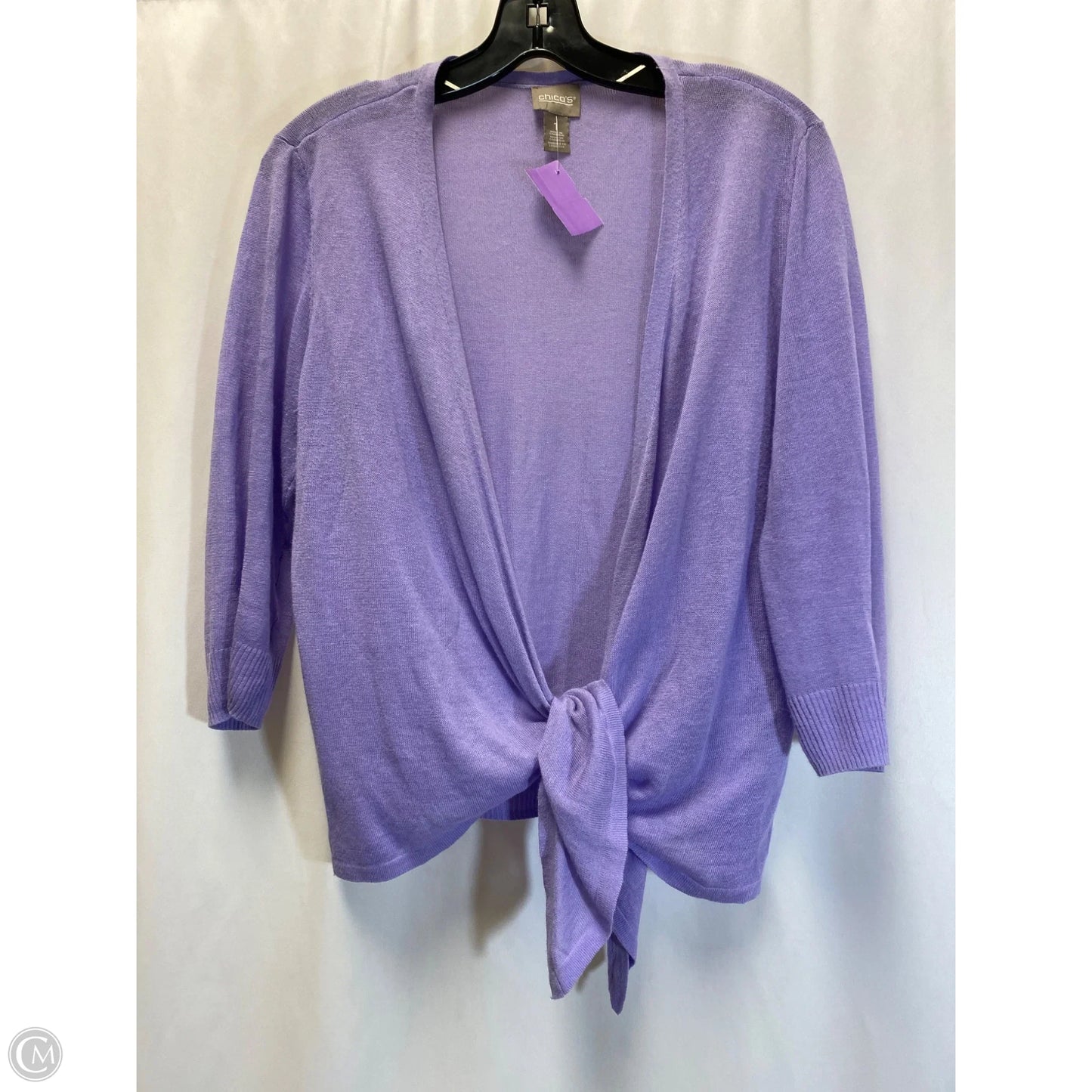 Cardigan By Chicos In Purple, Size: M