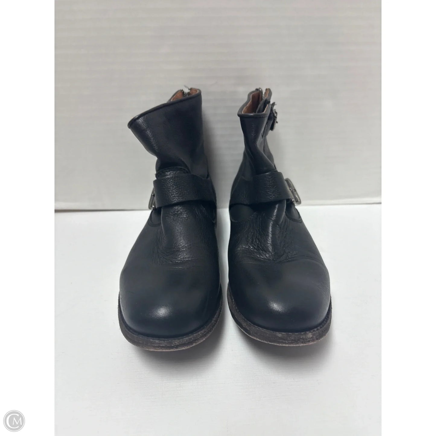 Boots Designer By Frye In Black, Size: 7.5