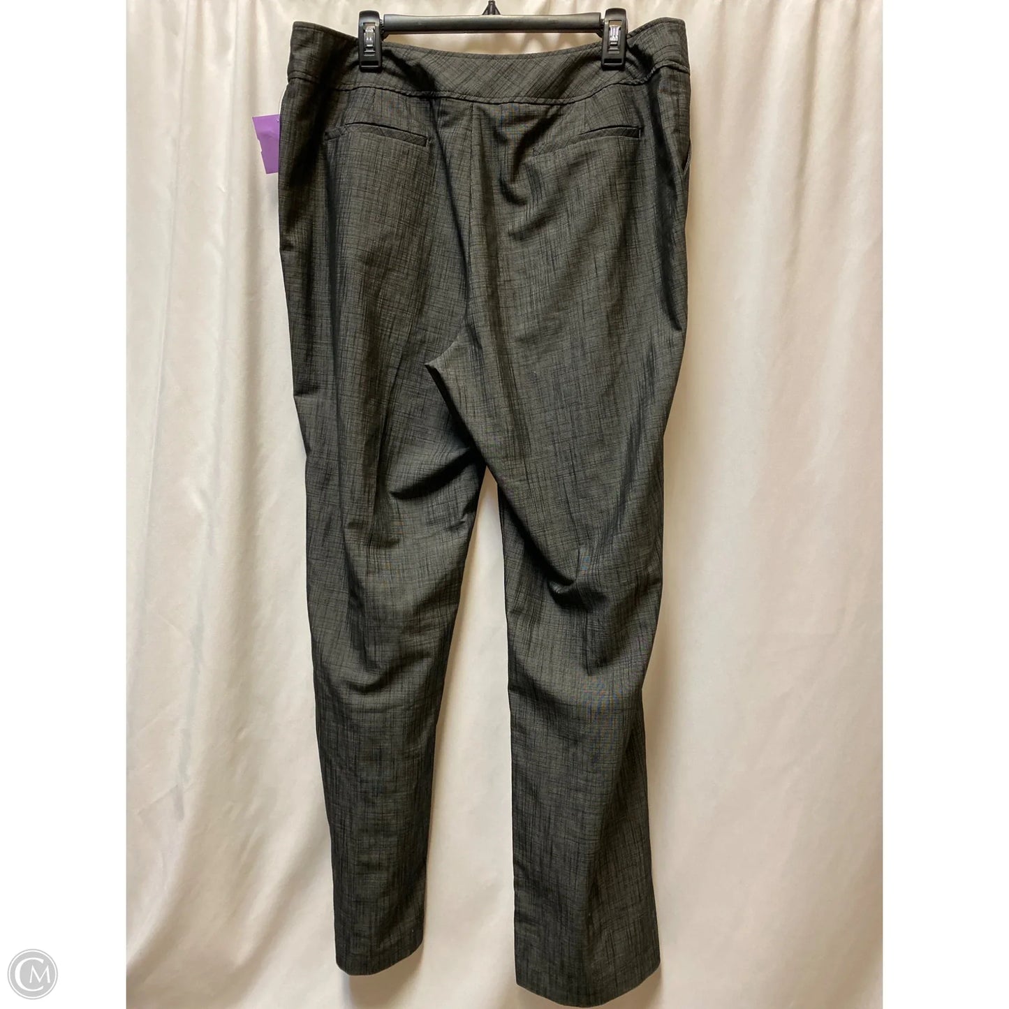Pants Dress By Investments In Grey, Size: 16l
