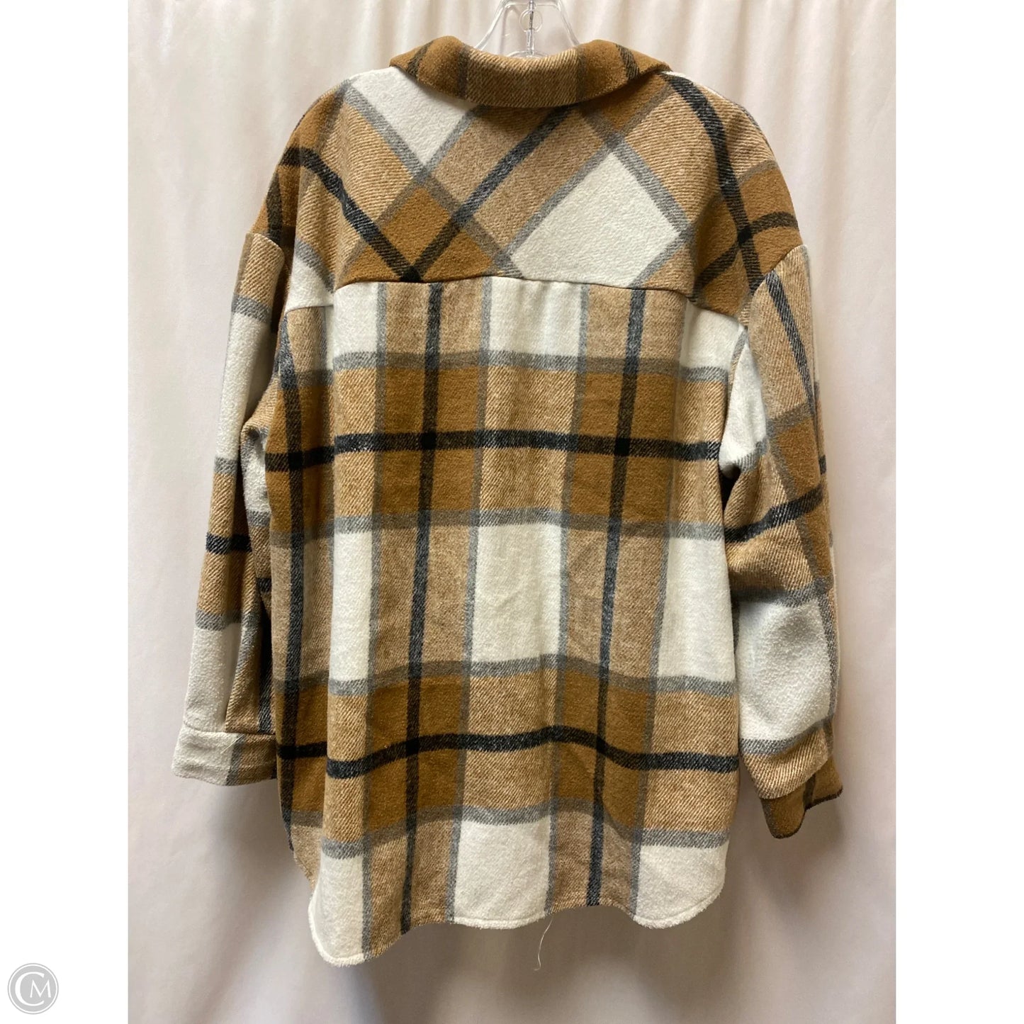 Jacket Other By Clothes Mentor In Brown, Size: 2x