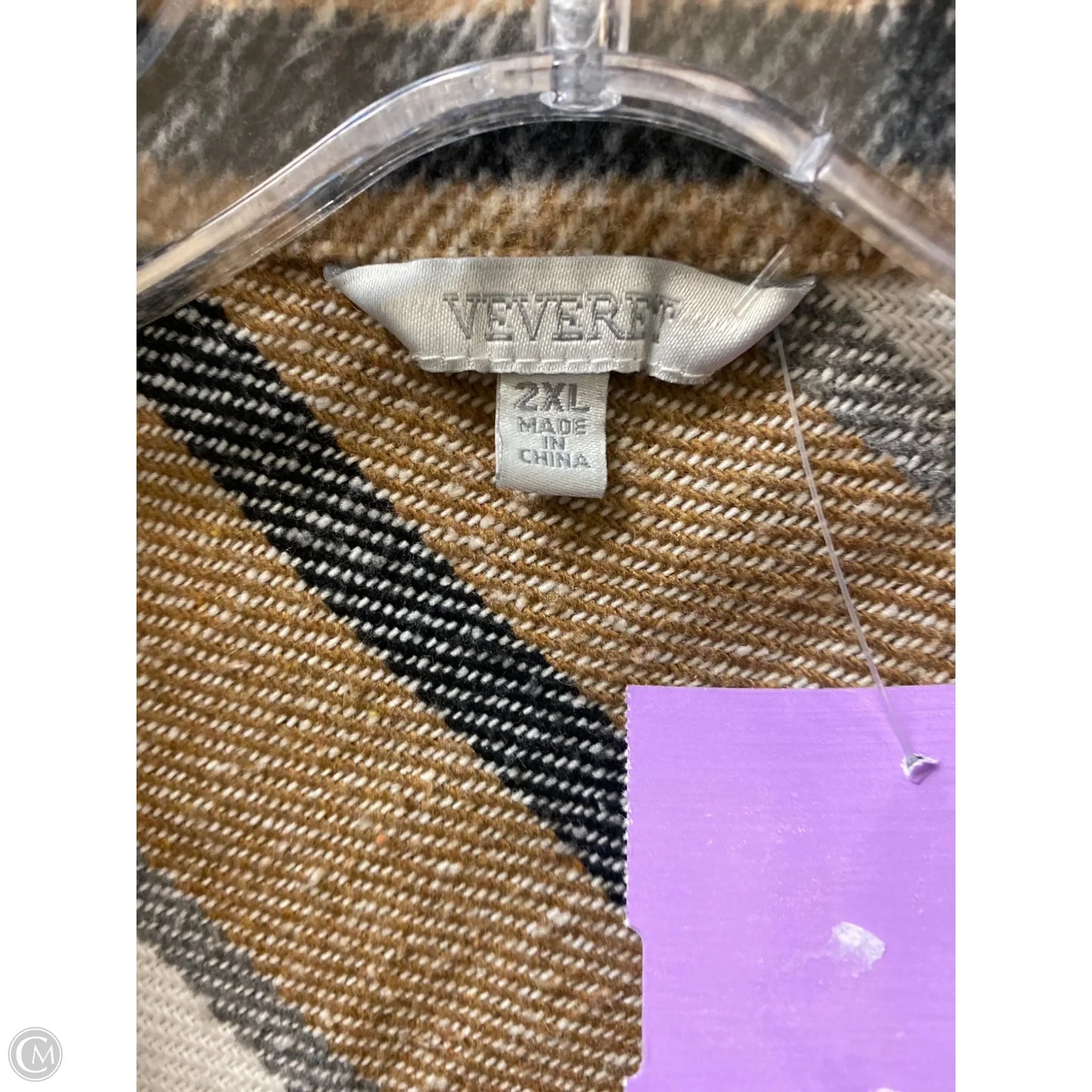Jacket Other By Clothes Mentor In Brown, Size: 2x