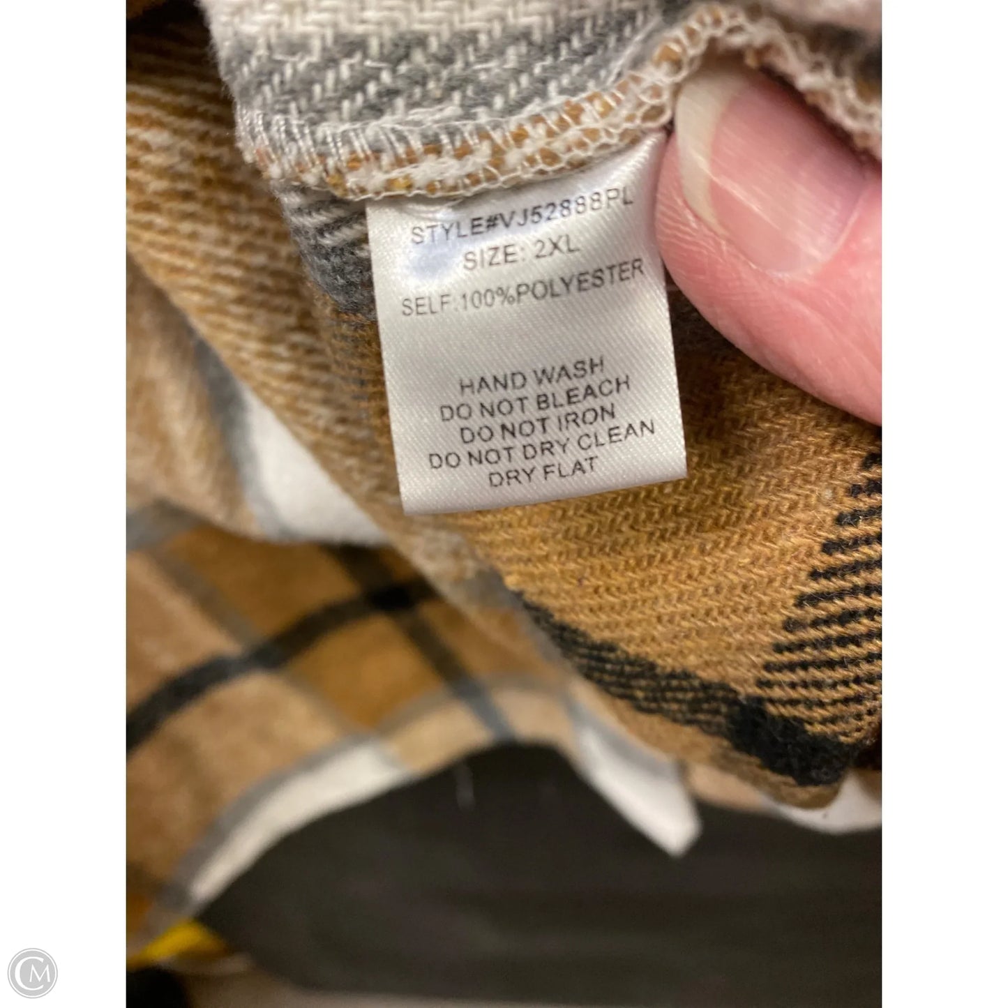 Jacket Other By Clothes Mentor In Brown, Size: 2x