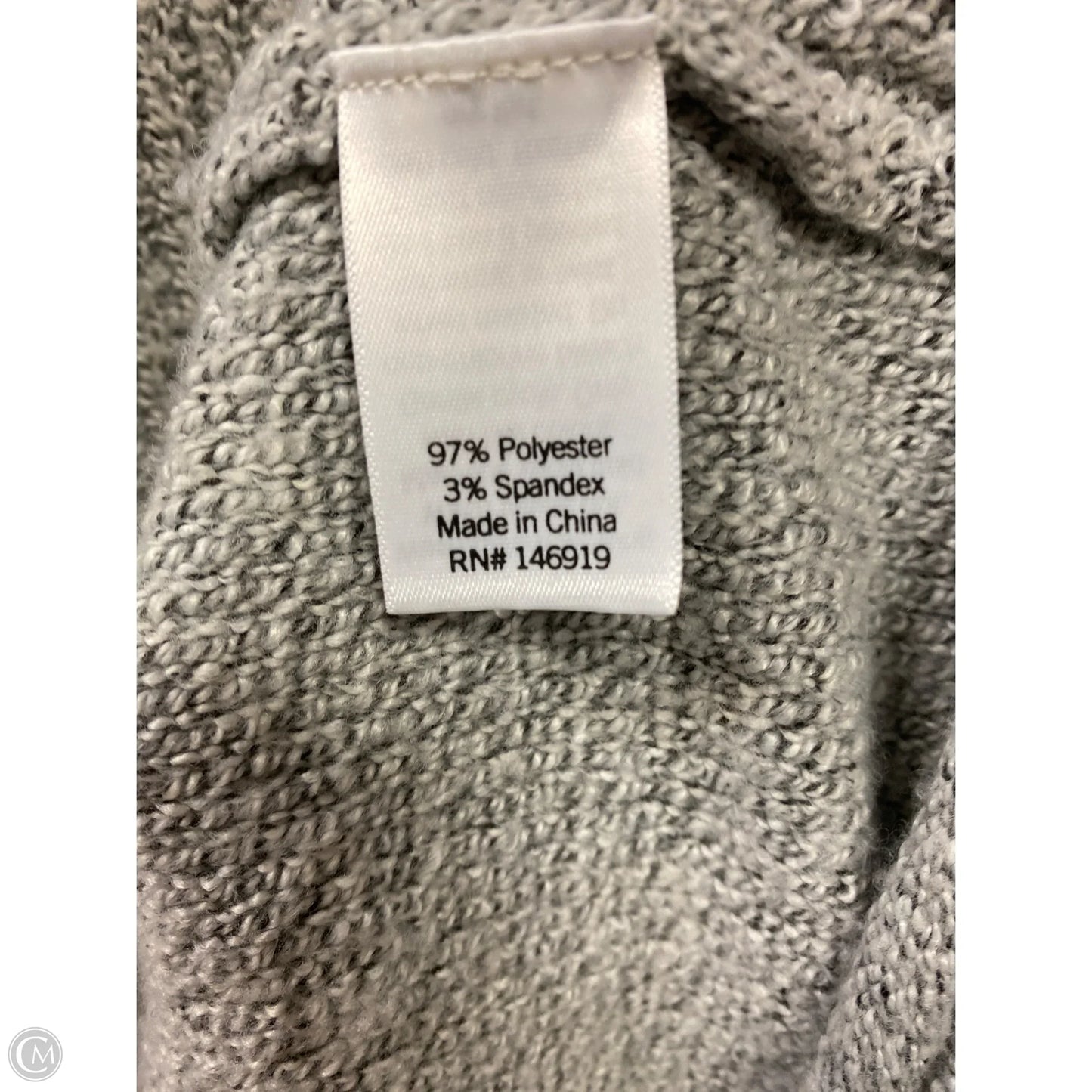 Sweater By Sonoma In Grey, Size: Xl
