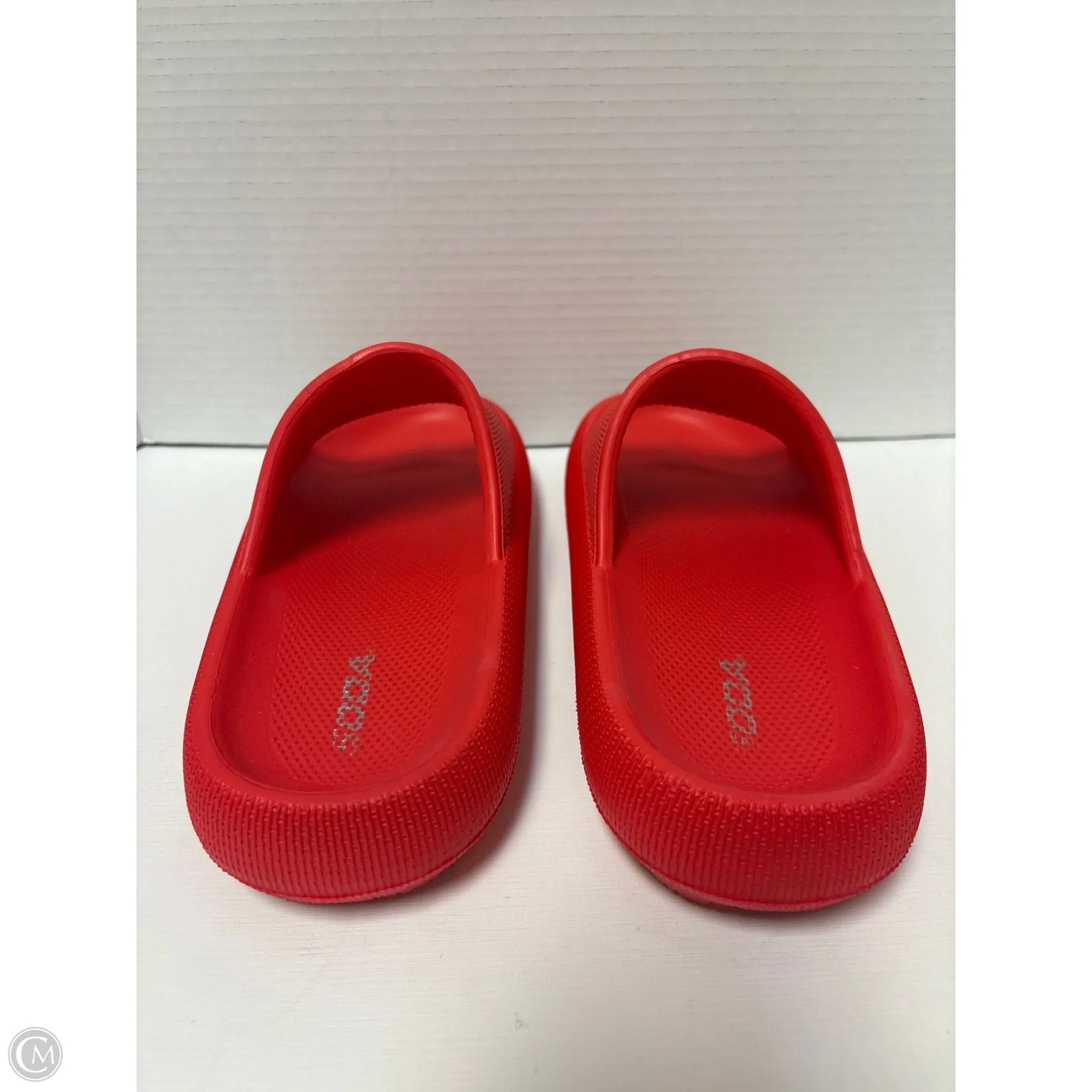 Shoes Flats By Soda In Red, Size: 9