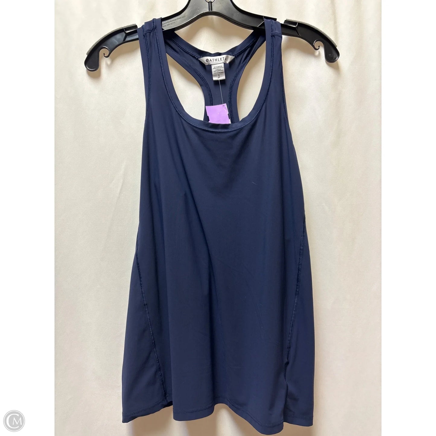 Athletic Tank Top By Athleta In Navy, Size: S