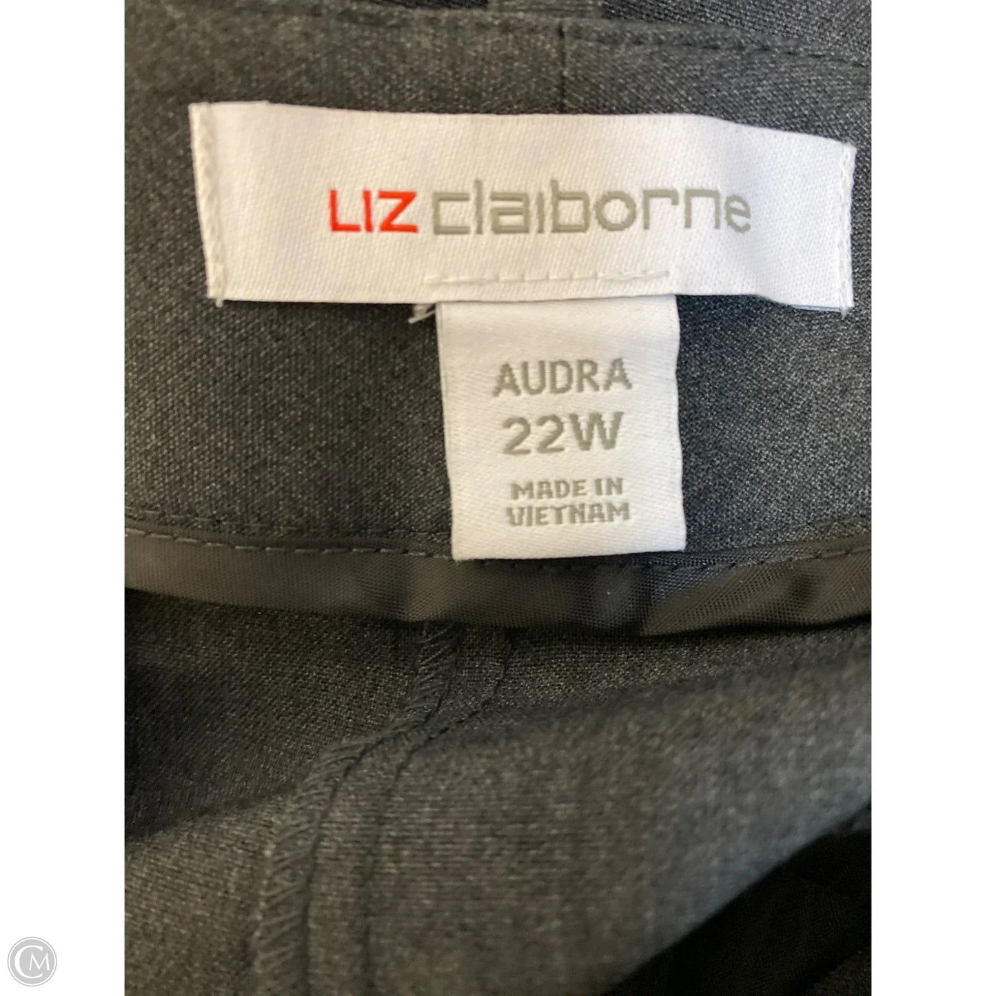 Pants Dress By Liz Claiborne In Grey, Size: 22