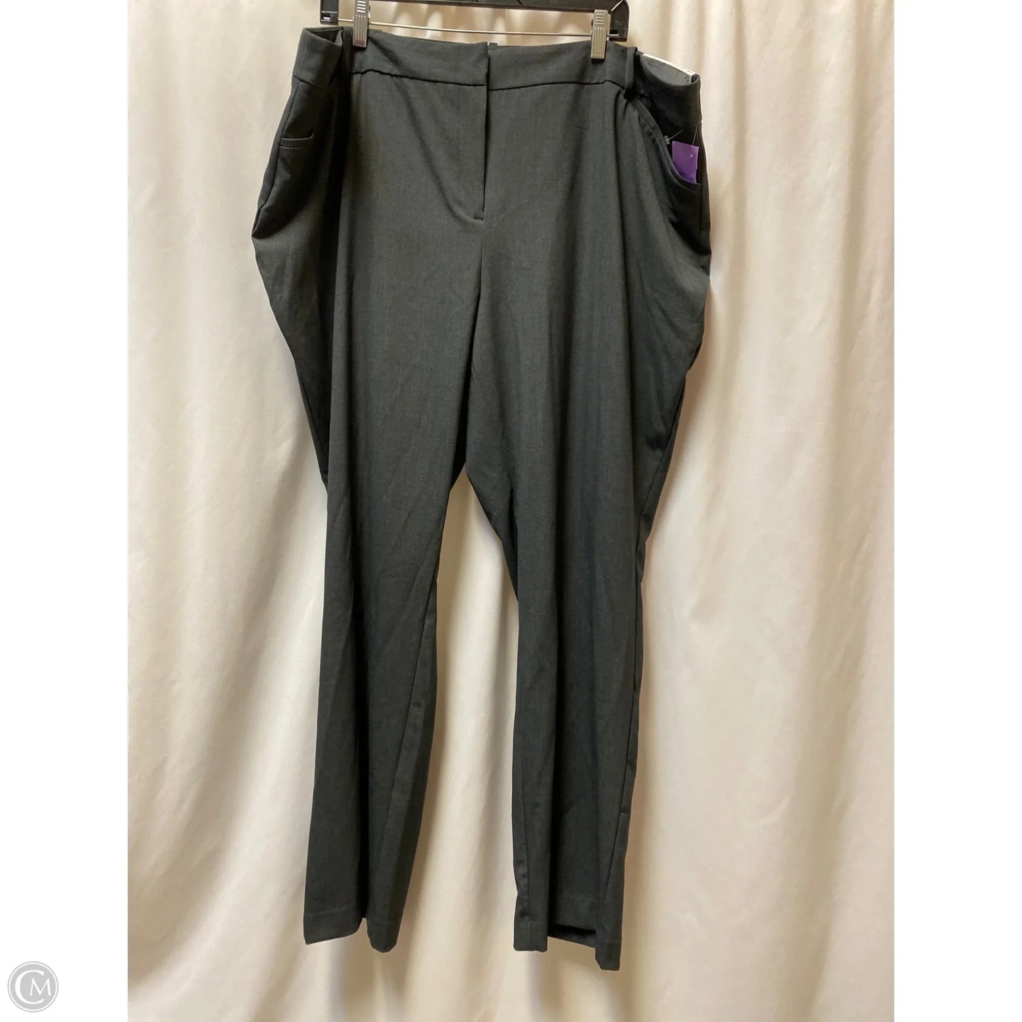 Pants Dress By Liz Claiborne In Grey, Size: 22
