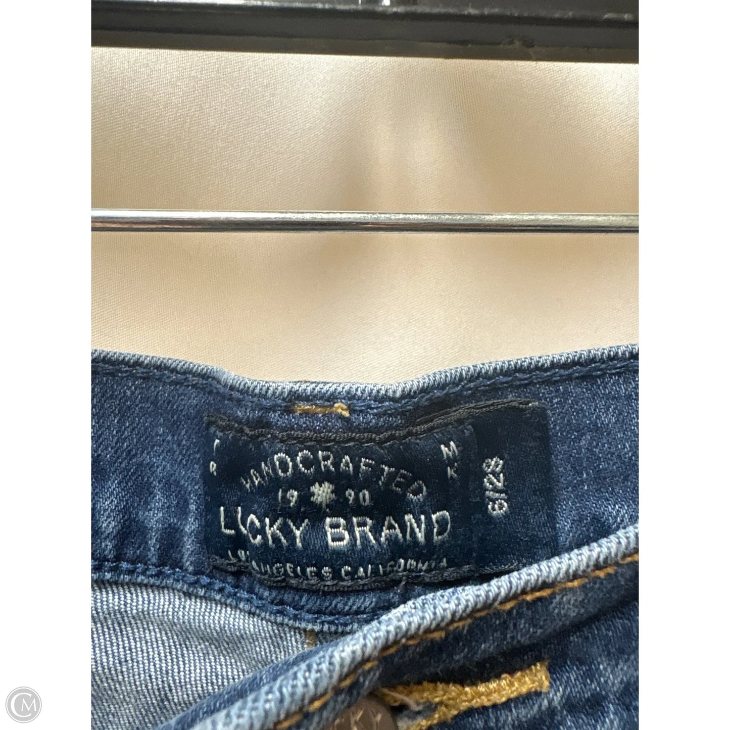 Shorts By Lucky Brand In Blue Denim, Size: 6