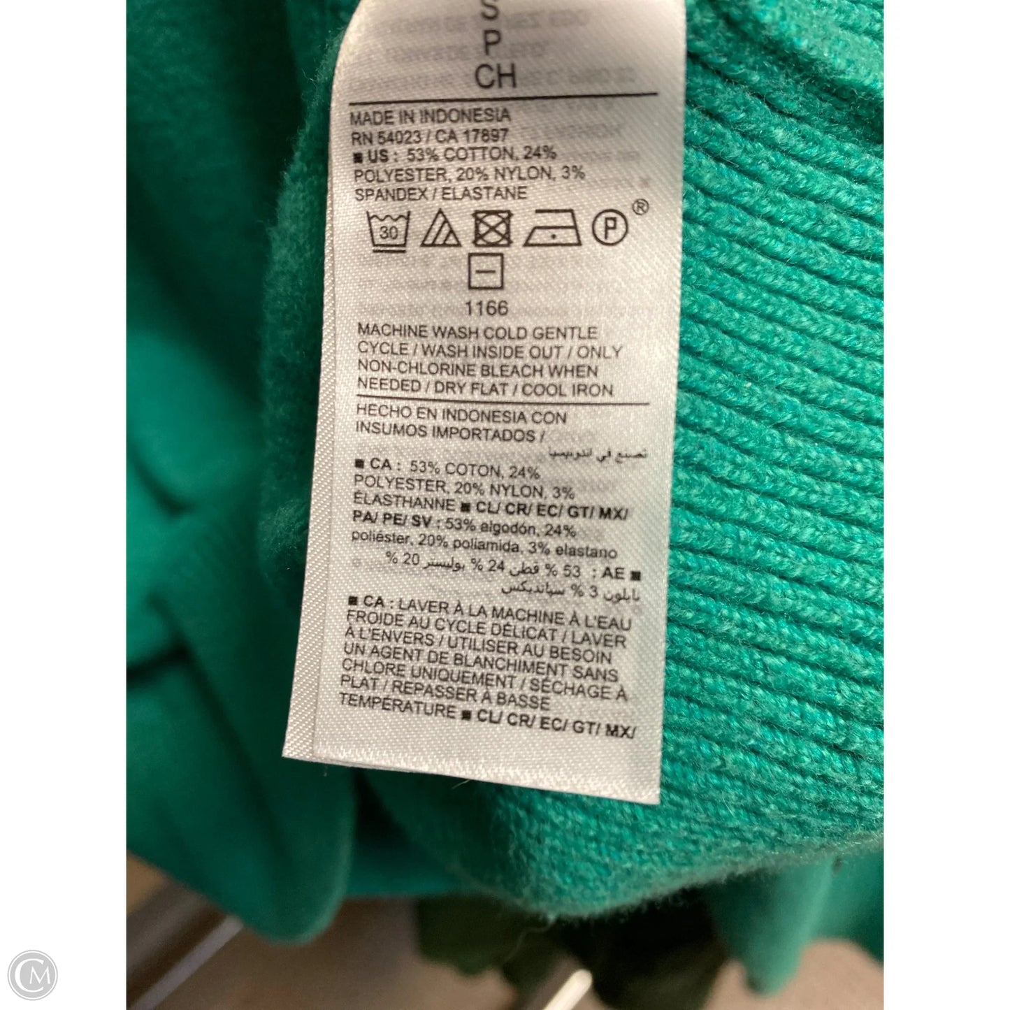 Sweater By Old Navy In Green, Size: S