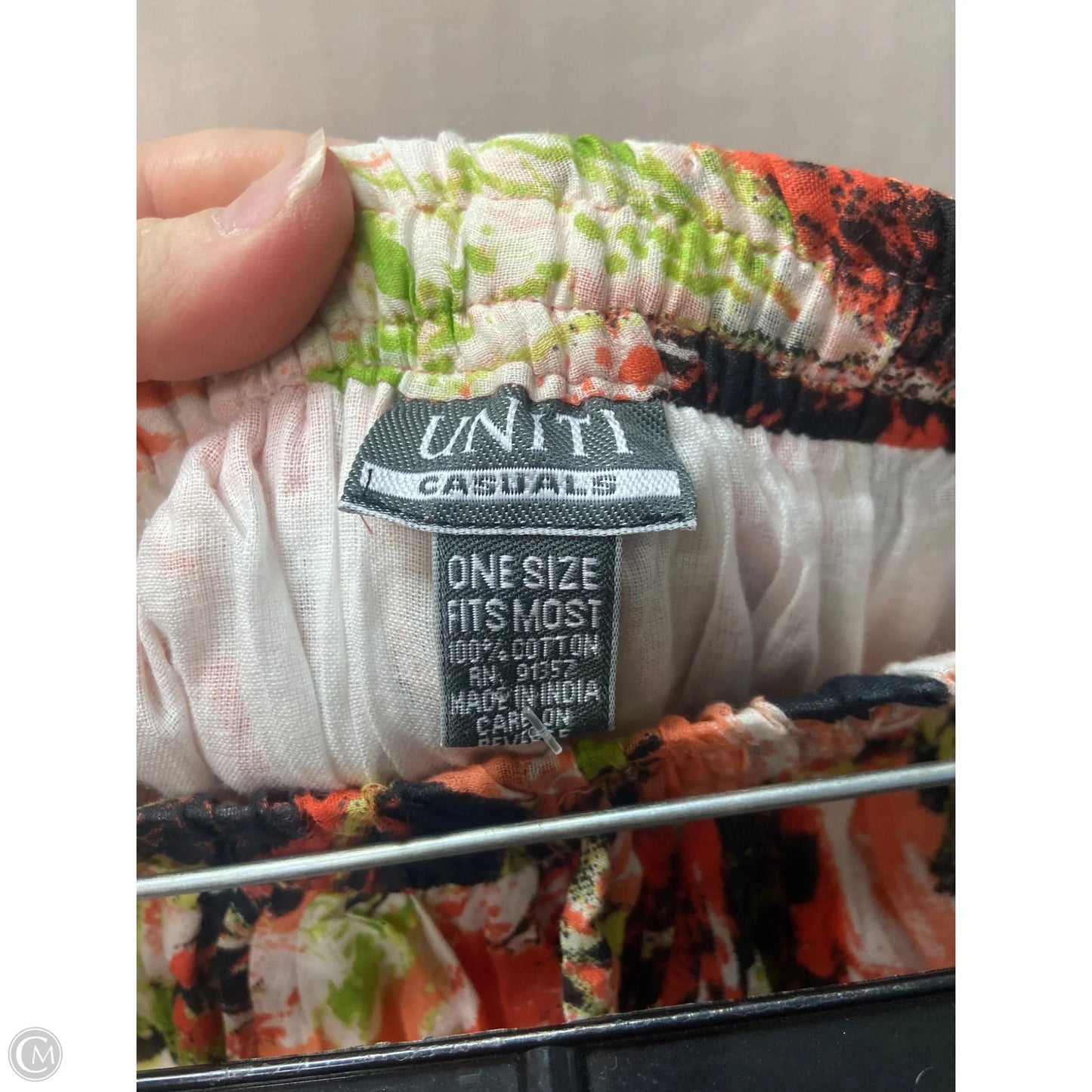 Skirt Midi By Clothes Mentor In Orange, Size: Osfm