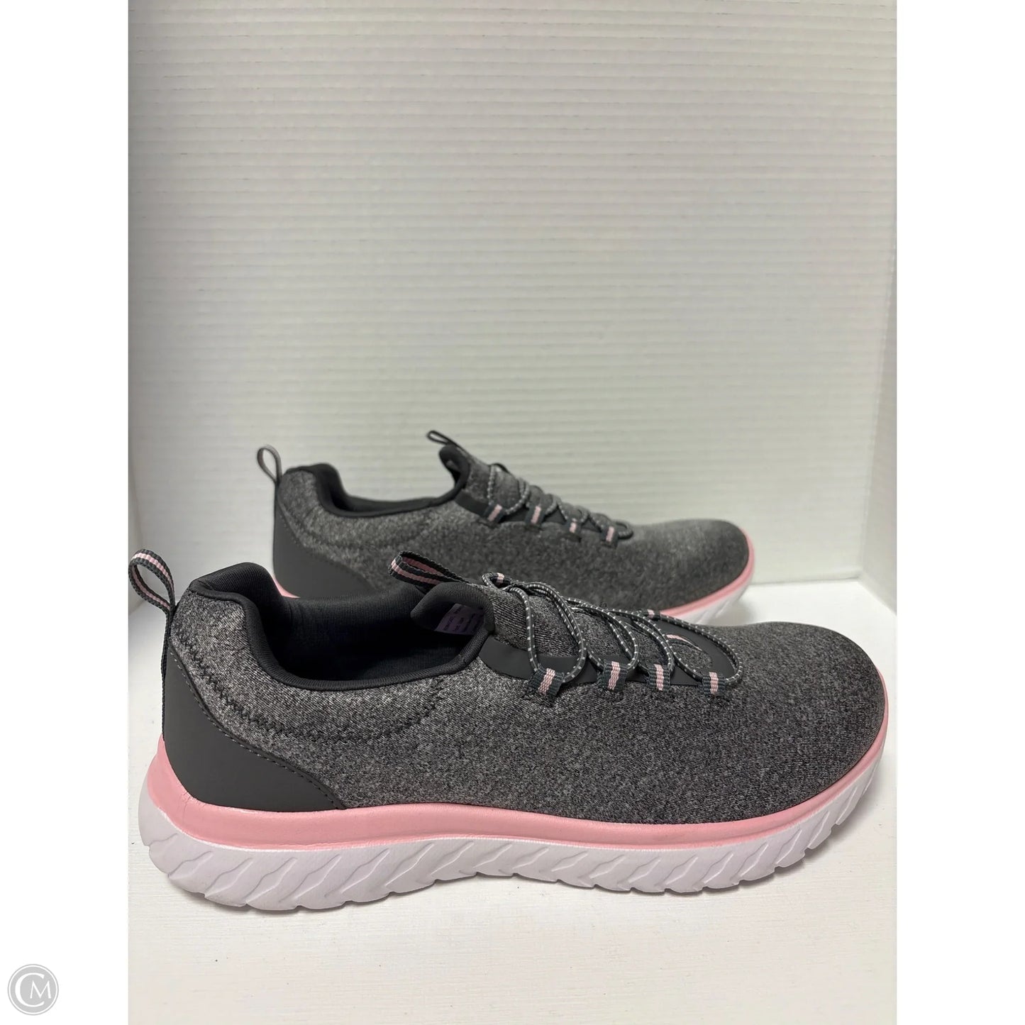 Shoes Athletic By Athletic Works In Grey, Size: 8