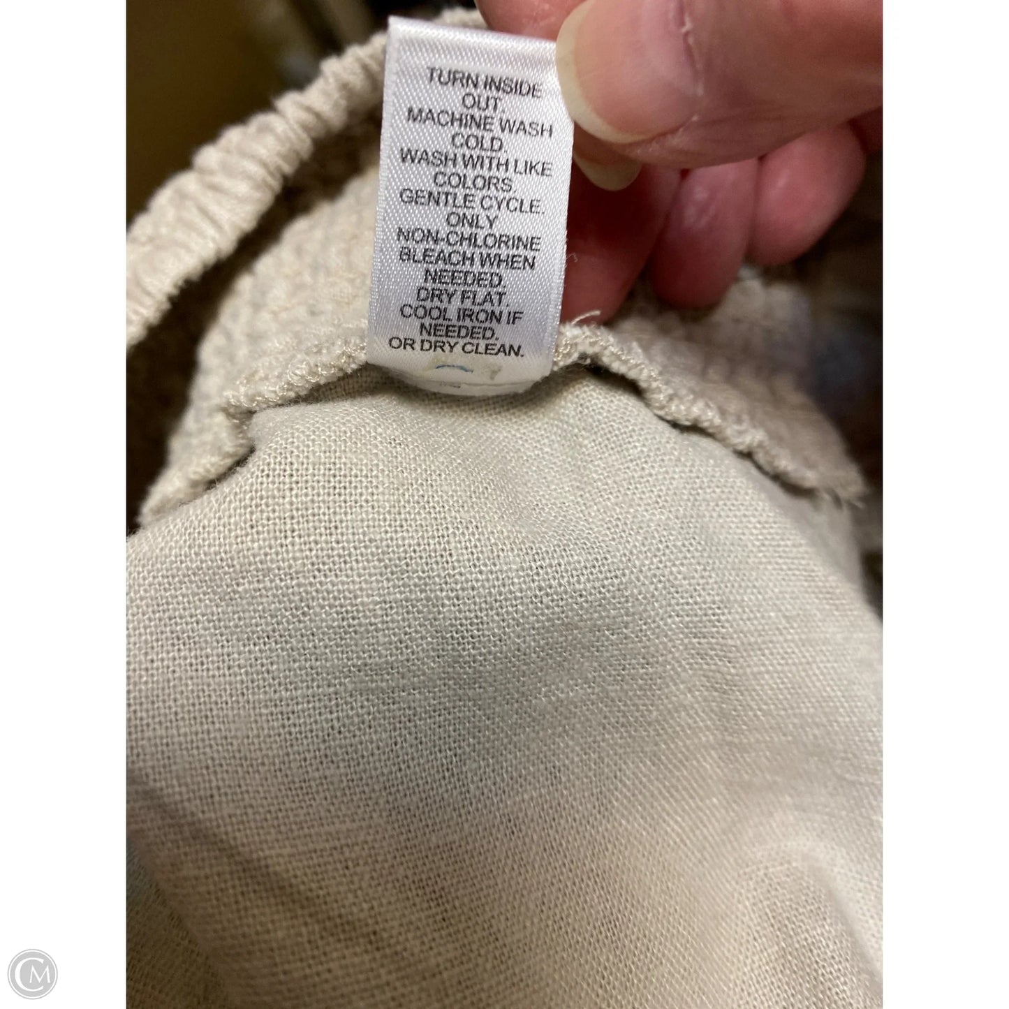 Pants Linen By Cato In Tan, Size: M