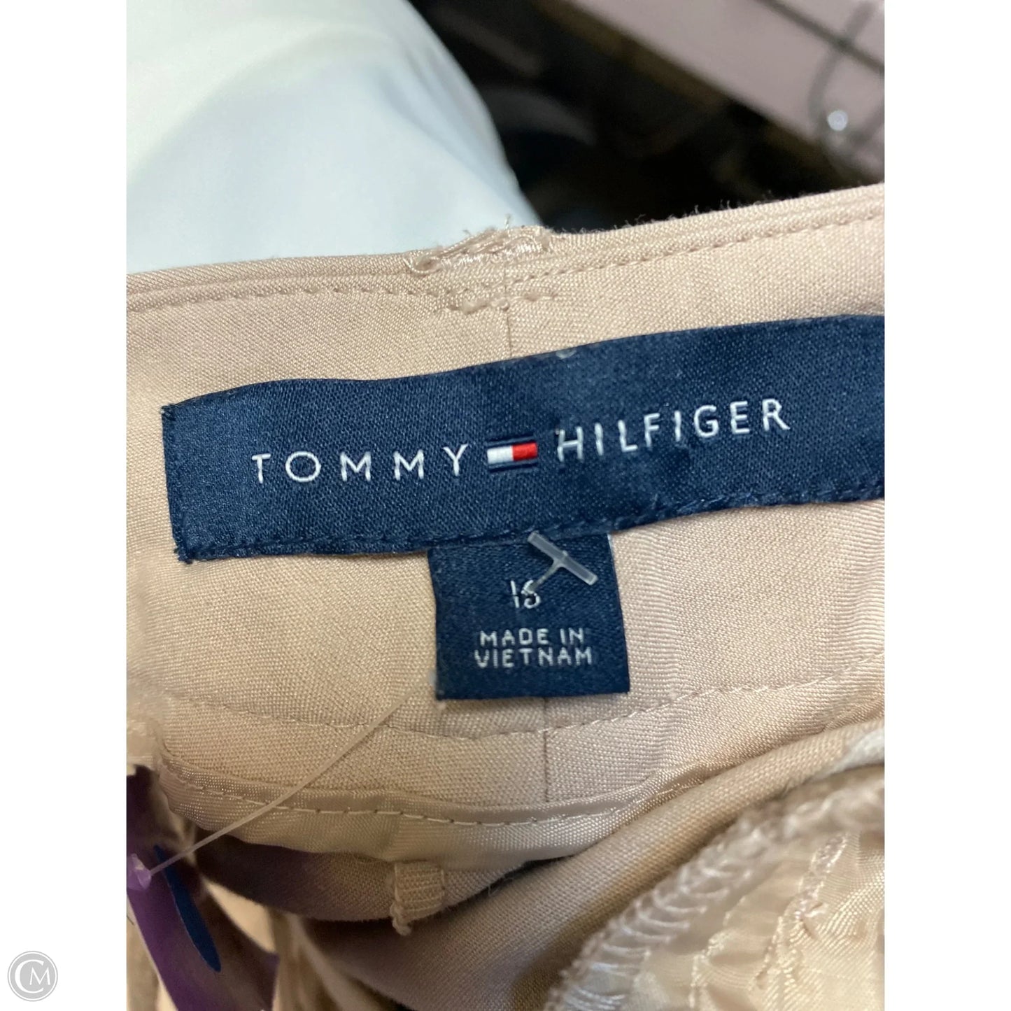 Pants Dress By Tommy Hilfiger In Tan, Size: 16