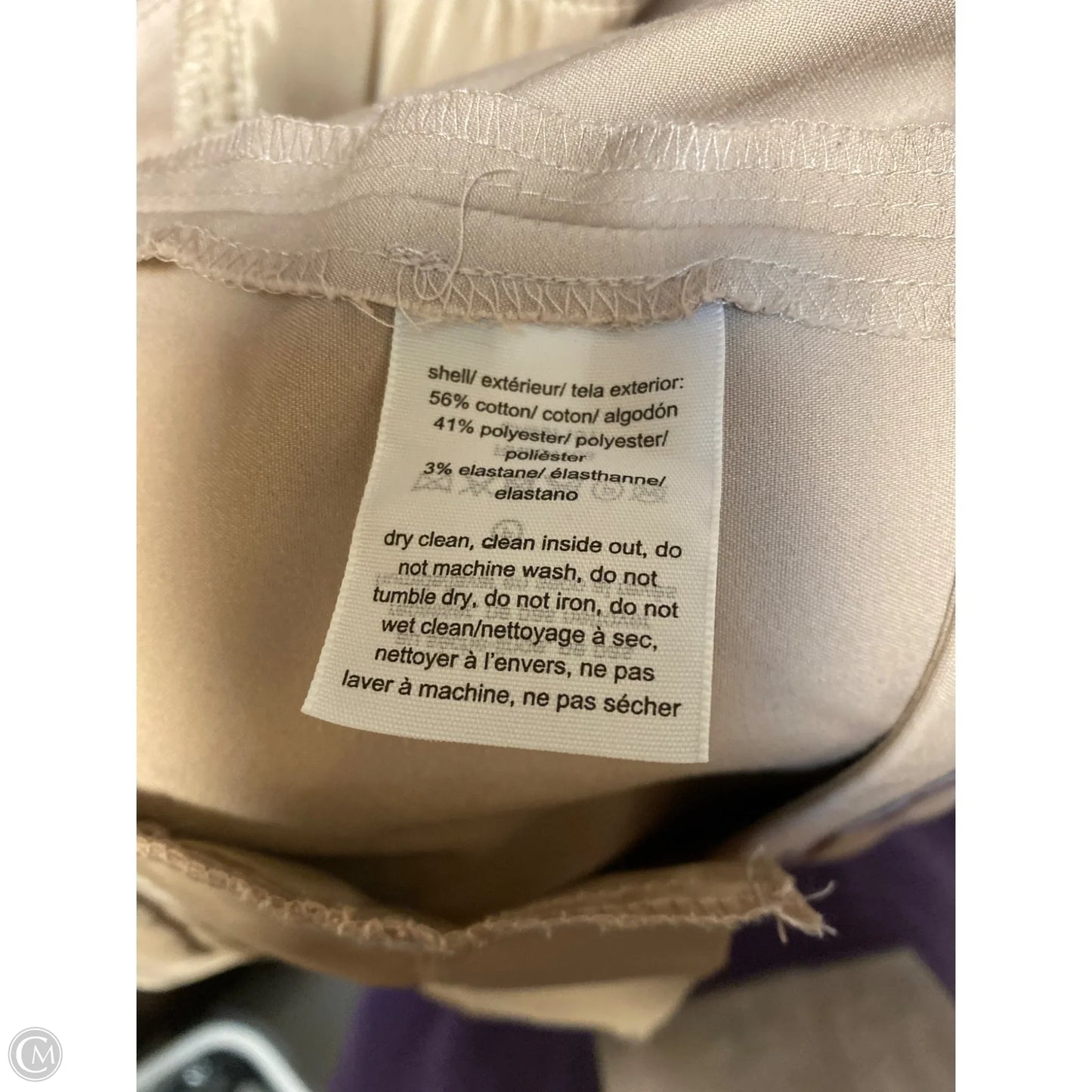 Pants Dress By Tommy Hilfiger In Tan, Size: 16