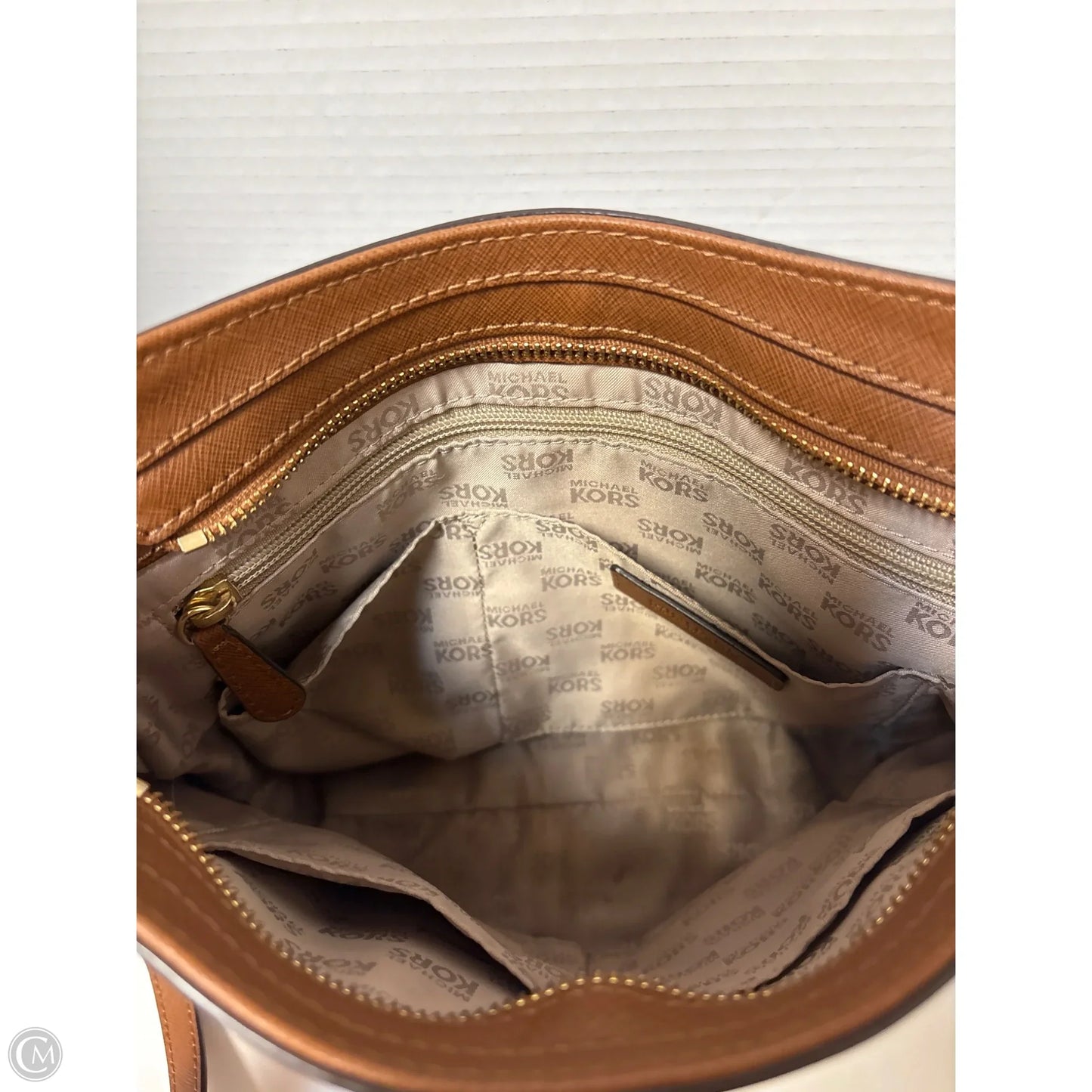 Crossbody Designer By Michael Kors, Size: Large