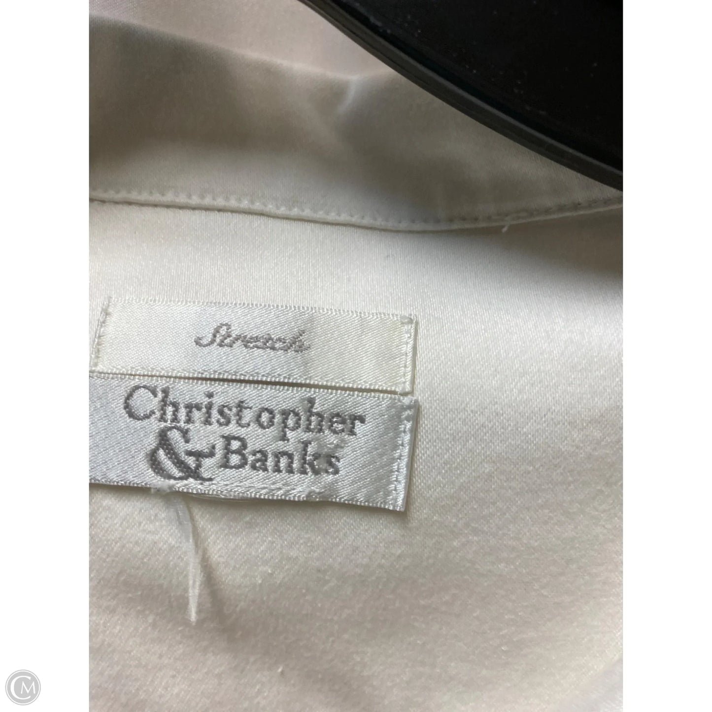 Jacket Denim By Christopher And Banks In White Denim, Size: M