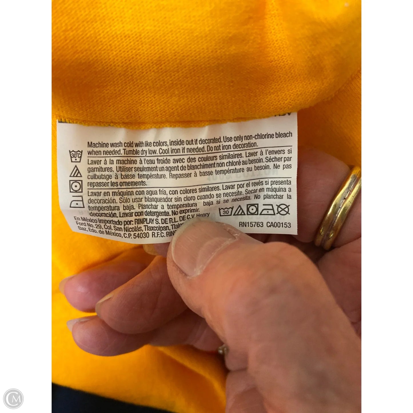 Top Short Sleeve By Nhl In Orange, Size: 2x