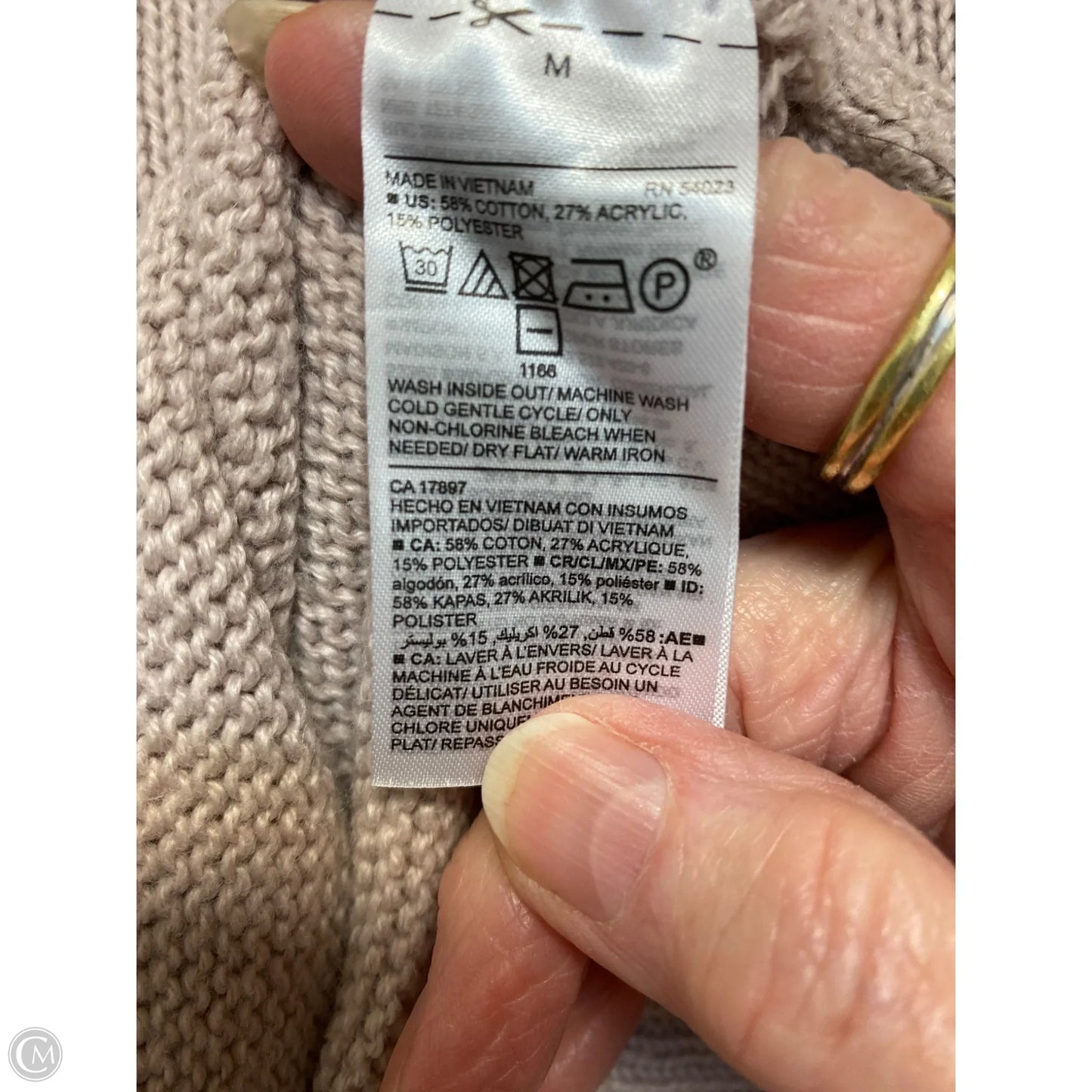 Sweater By Old Navy In Pink, Size: M