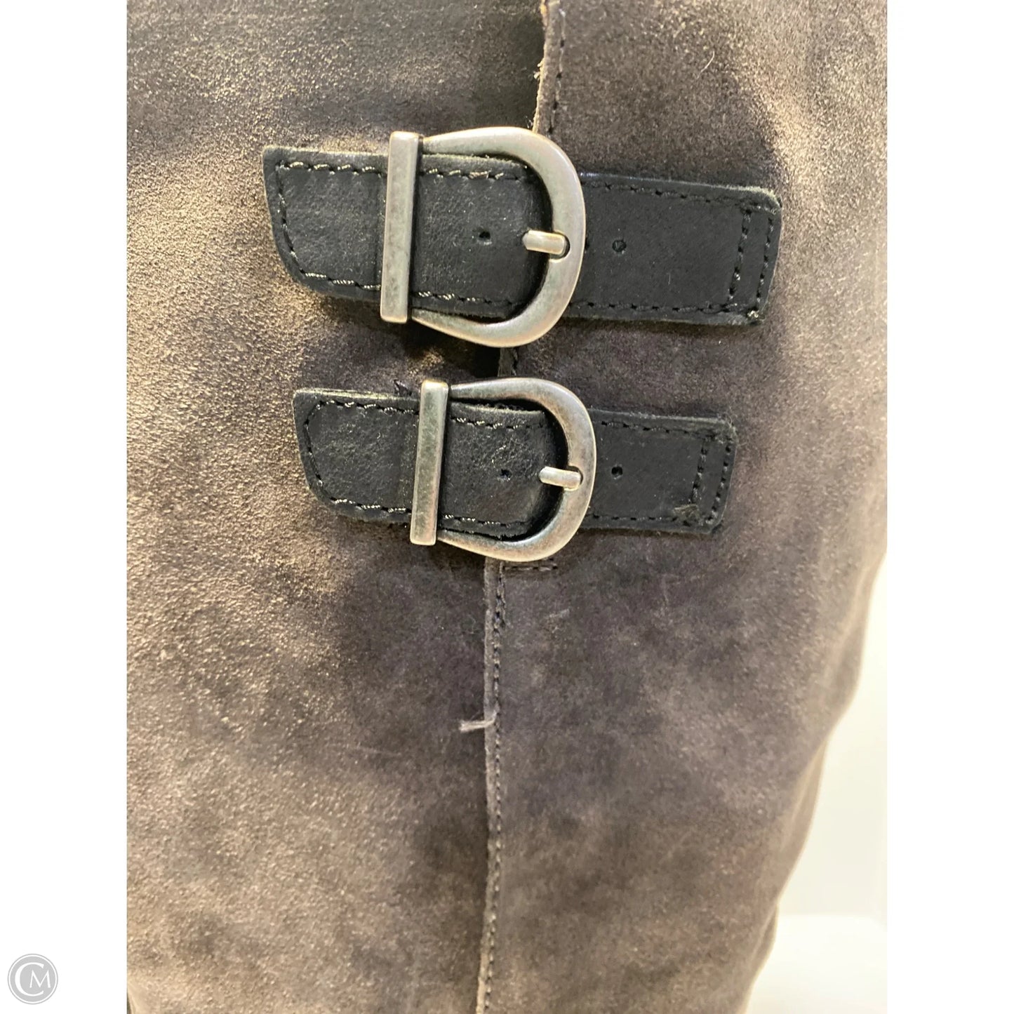 Boots Knee Flats By Born In Grey, Size: 9.5