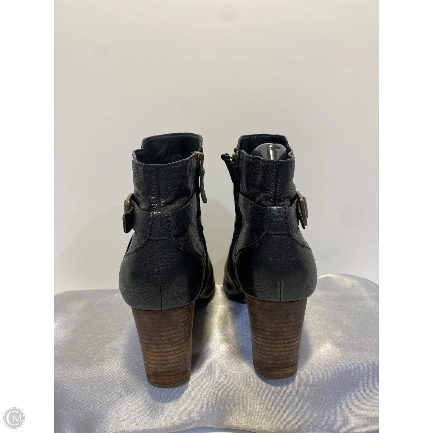 Boots Ankle Heels By Cole-haan In Black, Size: 9