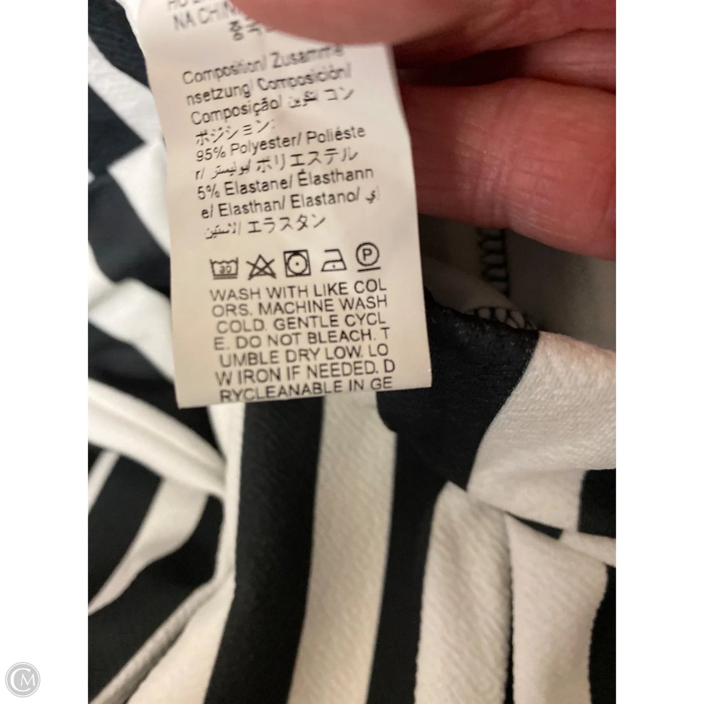 Pants Dress By Shein In Black & White, Size: Xl