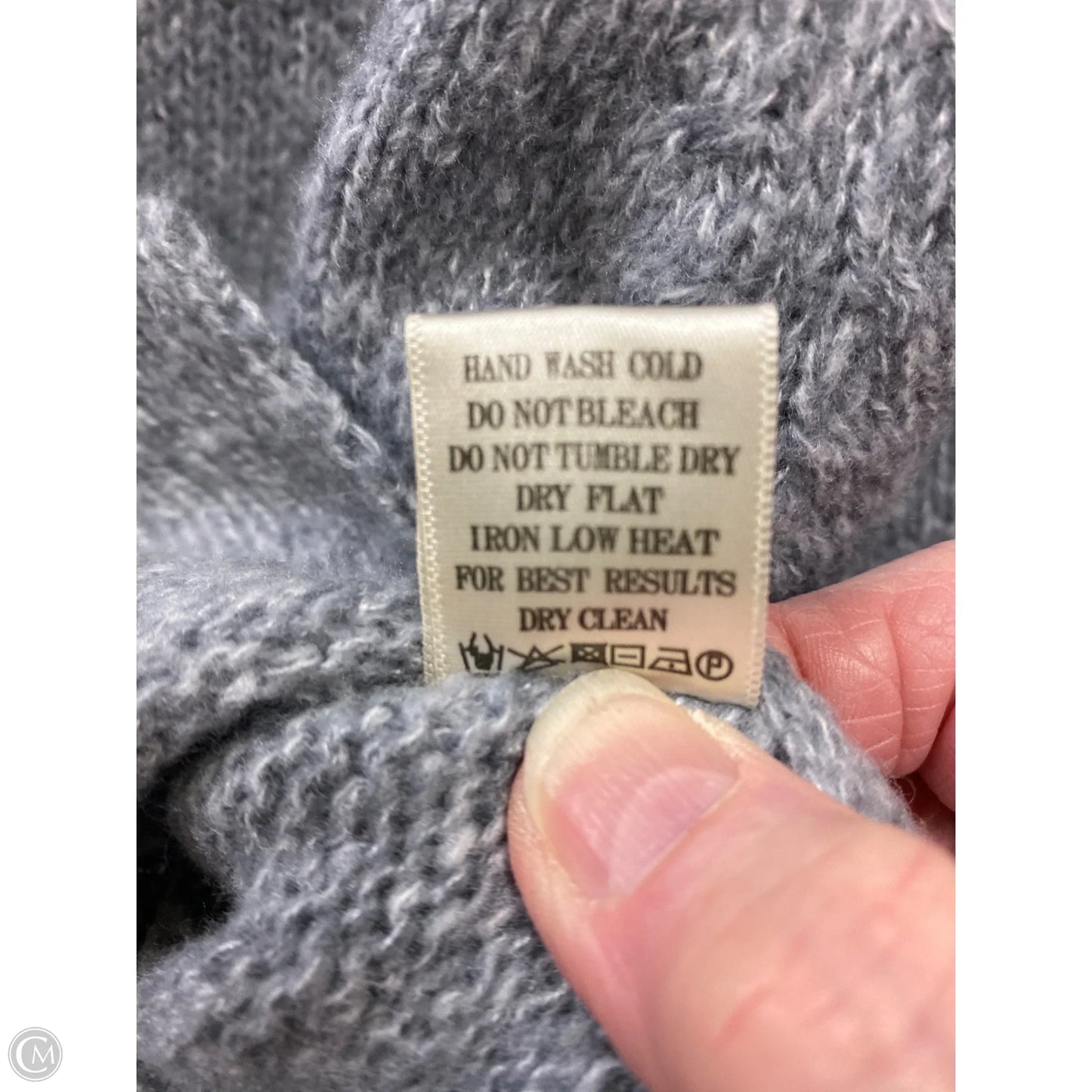 Sweatshirt Collar By Clothes Mentor In Blue, Size: S