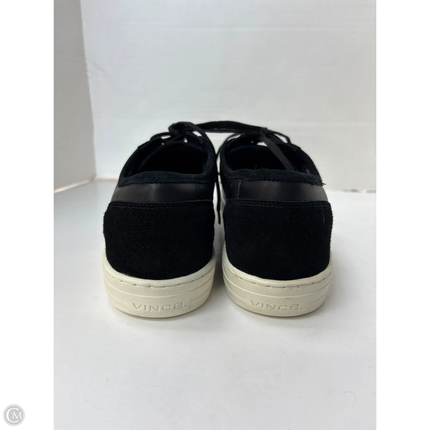 Shoes Flats By Vince In Black, Size: 8