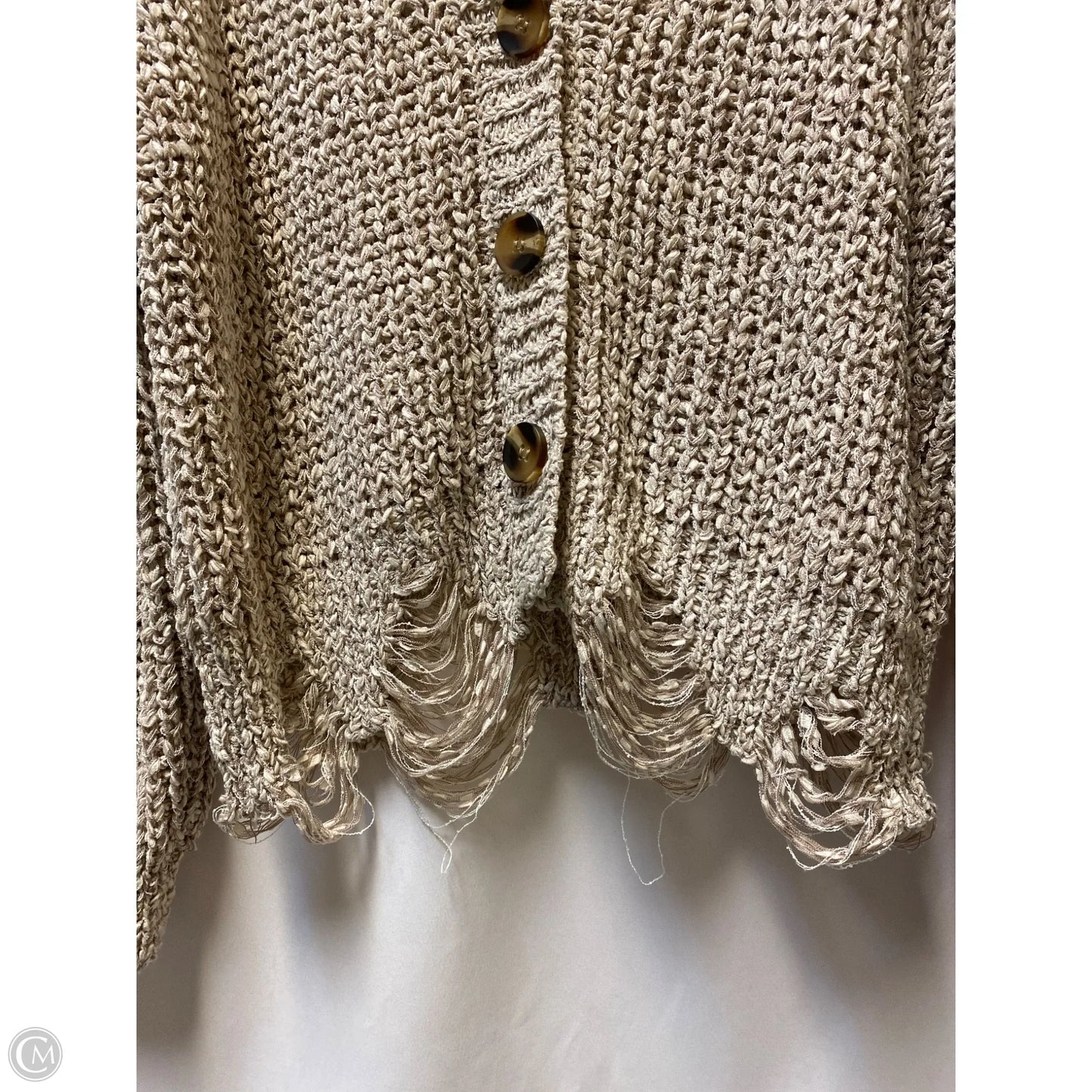 Sweater By Bke In Tan, Size: L