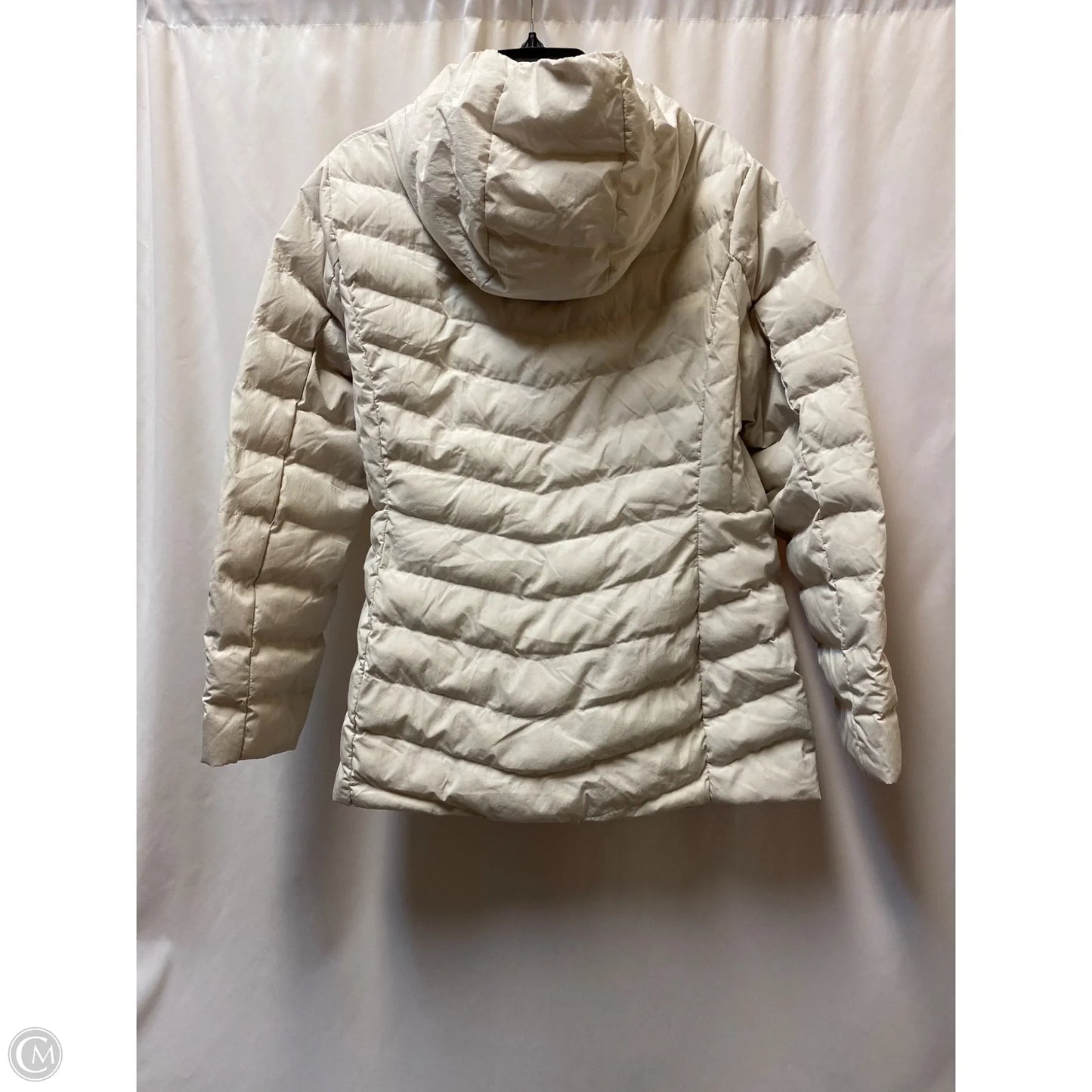Coat Puffer & Quilted By 32 Degrees In Cream, Size: Xl