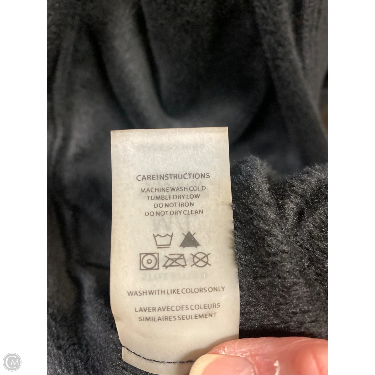 Jacket Shirt By Mono B In Black, Size: M